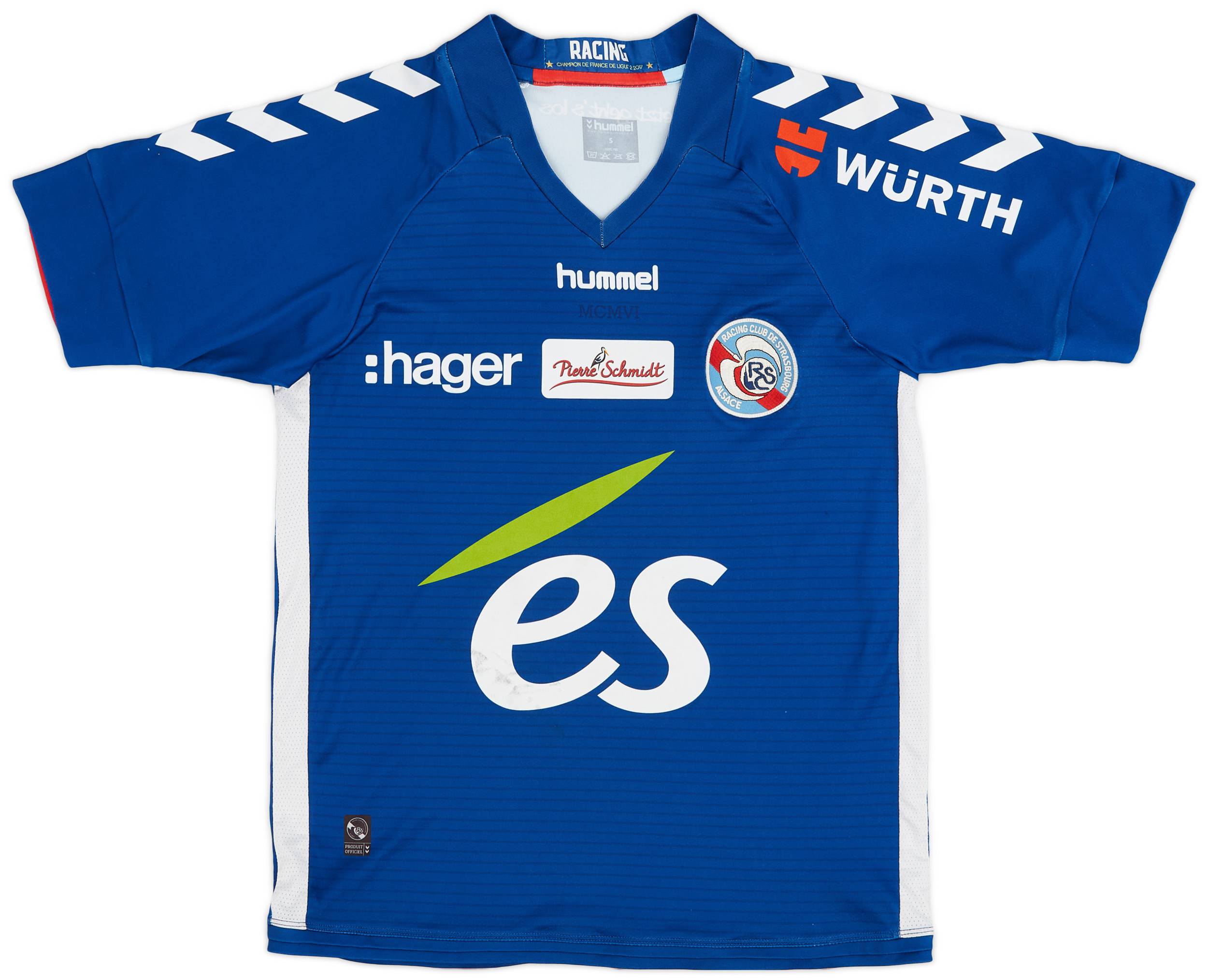 2017-18 Strasbourg Home Shirt - 6/10 - (S)