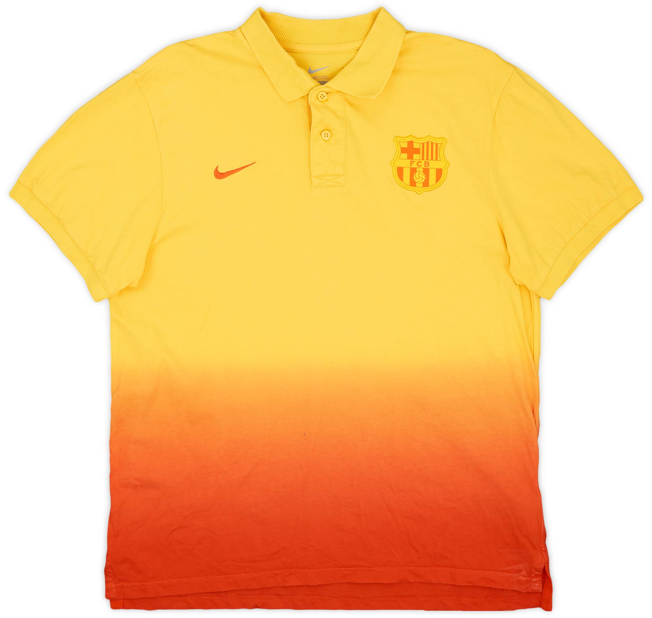 2012-13 Barcelona Nike Polo Shirt - 8/10 - (L)