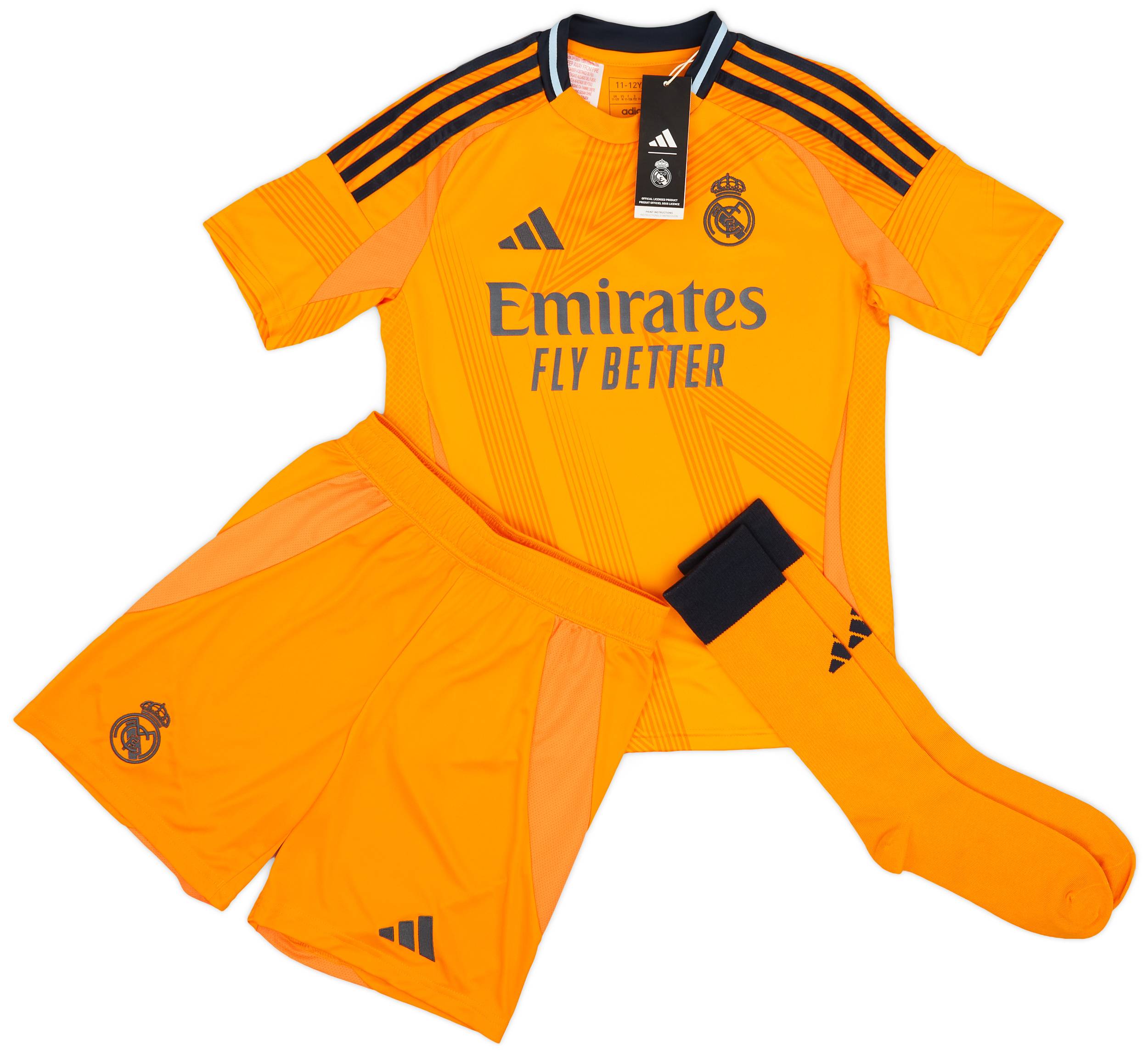 2024-25 Real Madrid Away Full Kit (KIDS)