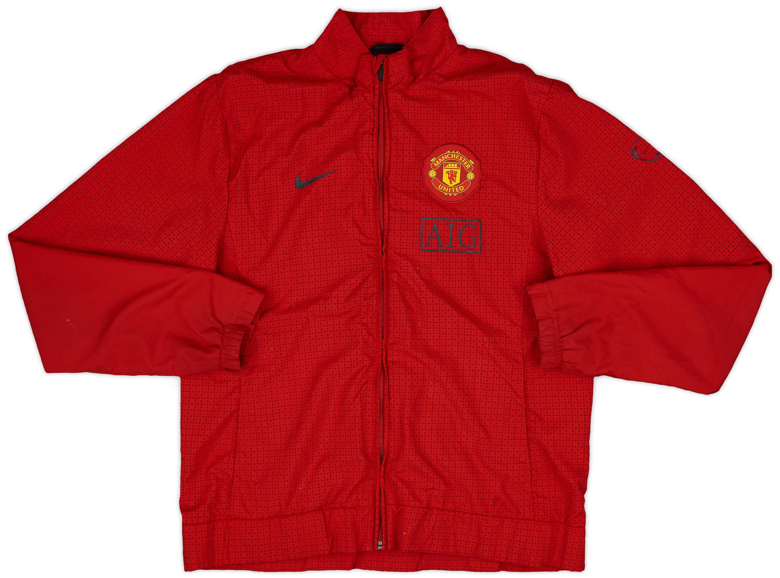 2009-10 Manchester United Nike Track Jacket - 4/10 - (L)