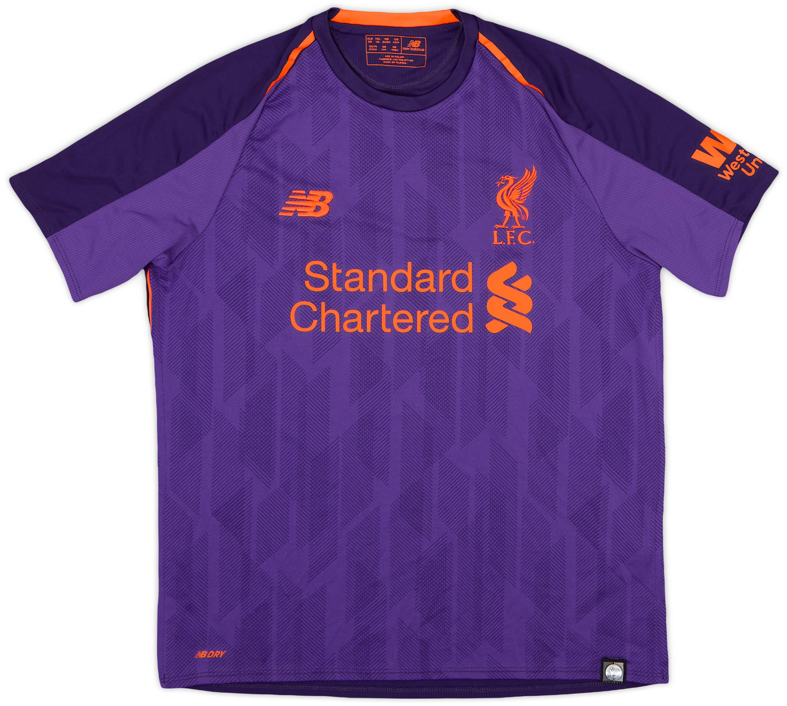 2018-19 Liverpool Away Shirt - 10/10 - (XL.Boys)