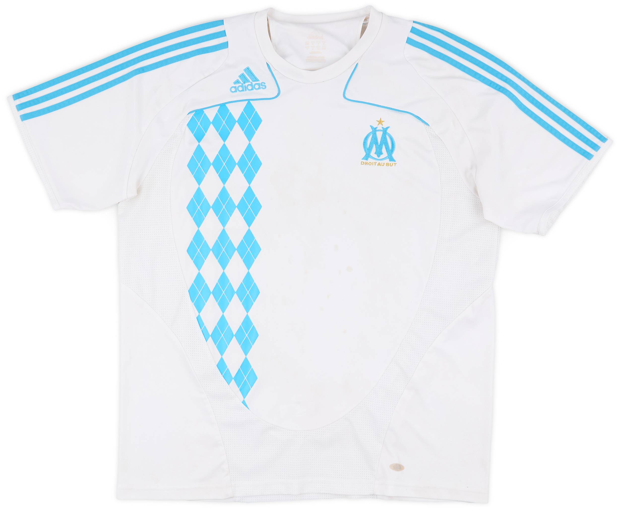 2008-09 Olympique Marseille adidas Training Shirt - 5/10 - (XL)