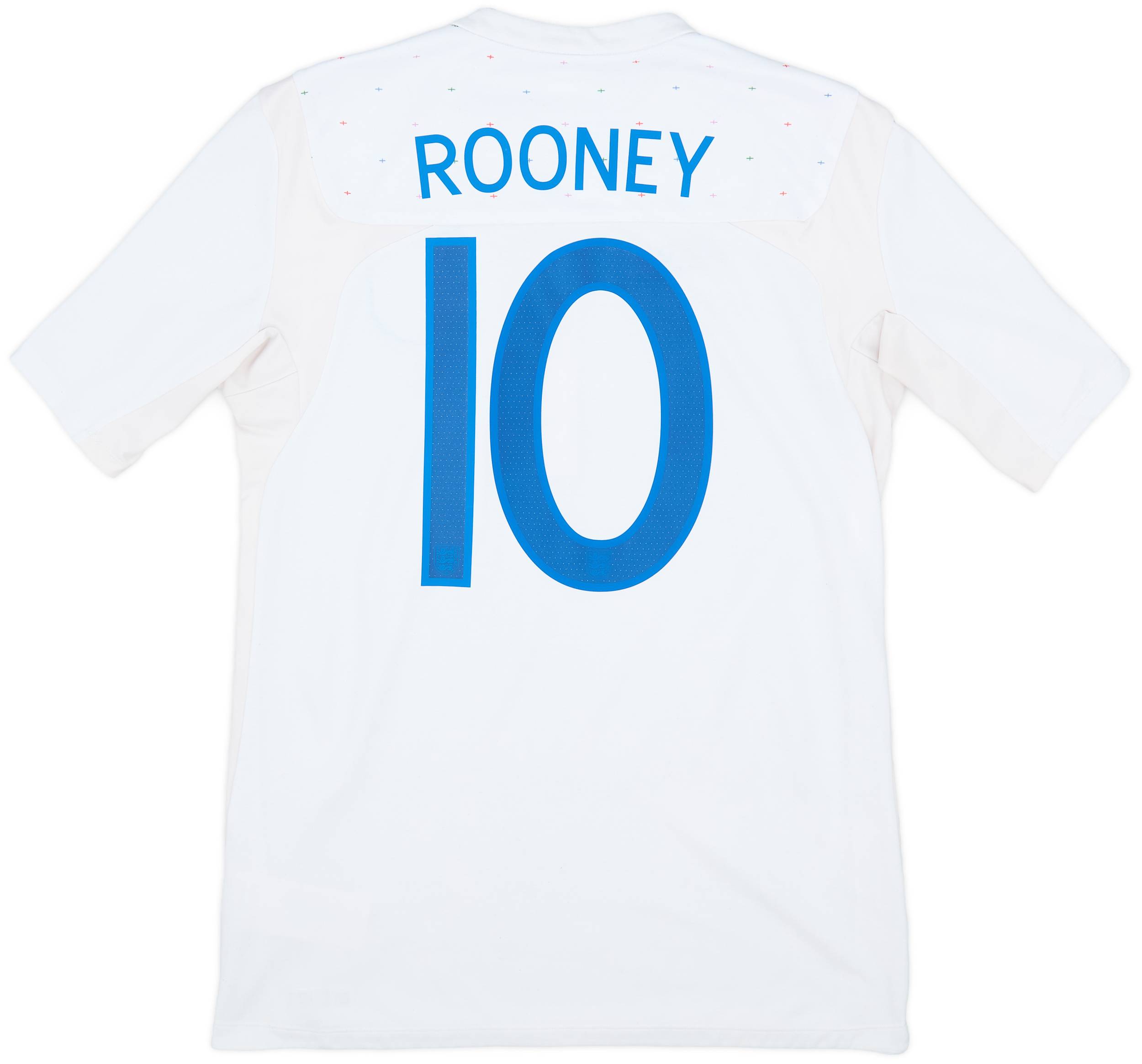 2010-11 England Home Shirt Rooney #10 - 8/10 - (M)