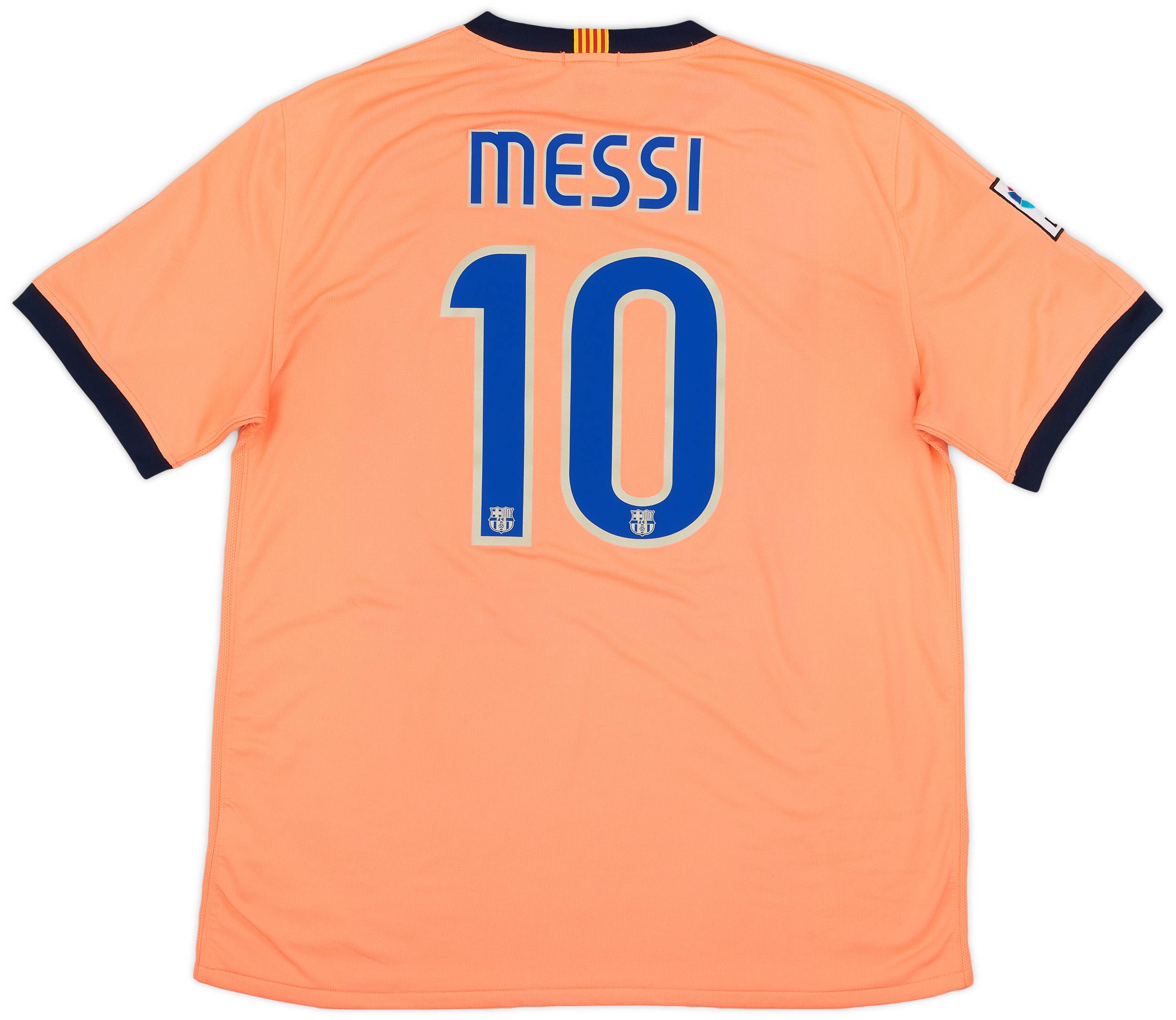 2009-10 Barcelona Away Shirt Messi #10 - 8/10 - (XXL)