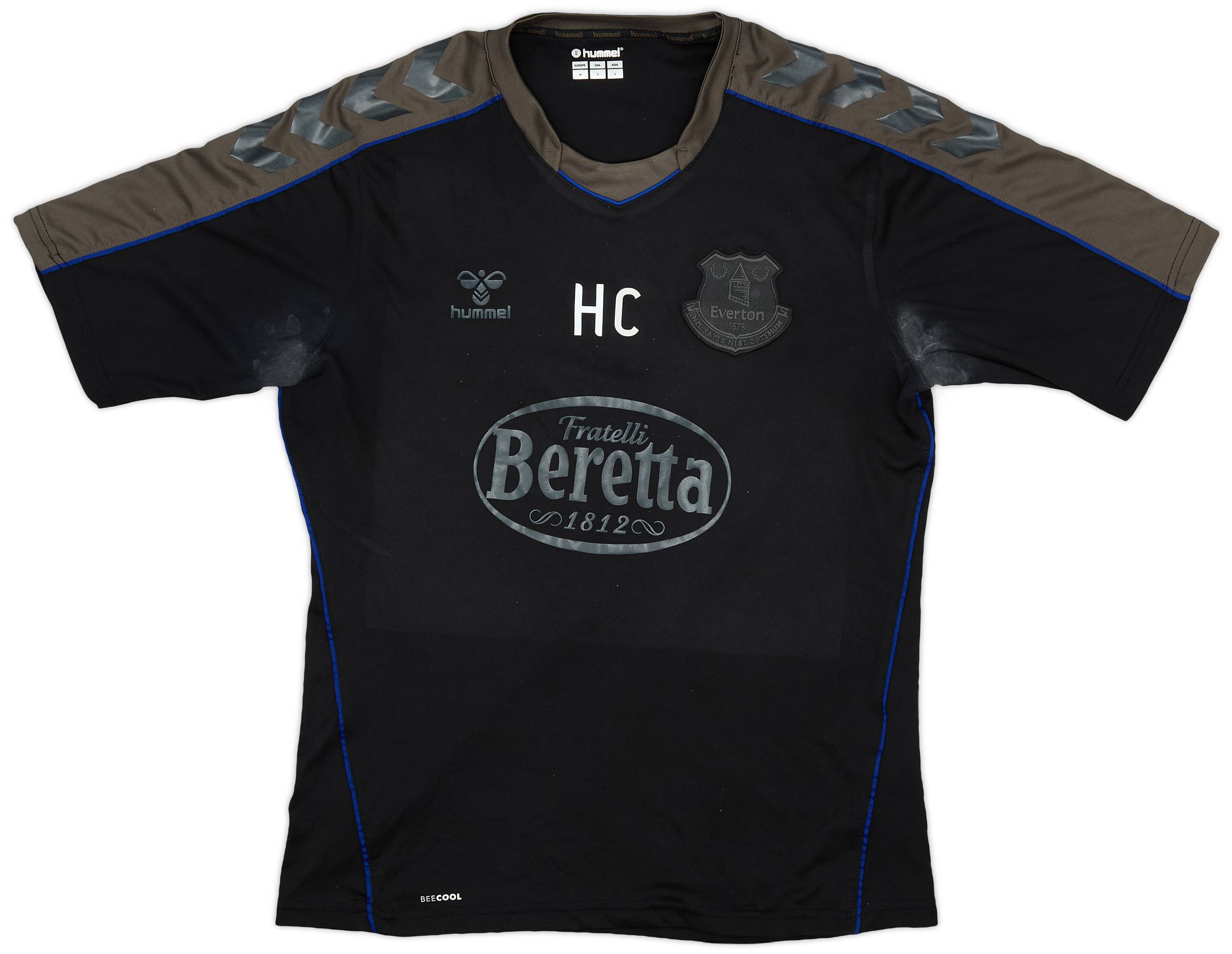 2020-21 Everton Hummel Staff Issue Training Shirt HC - 7/10 - (M)