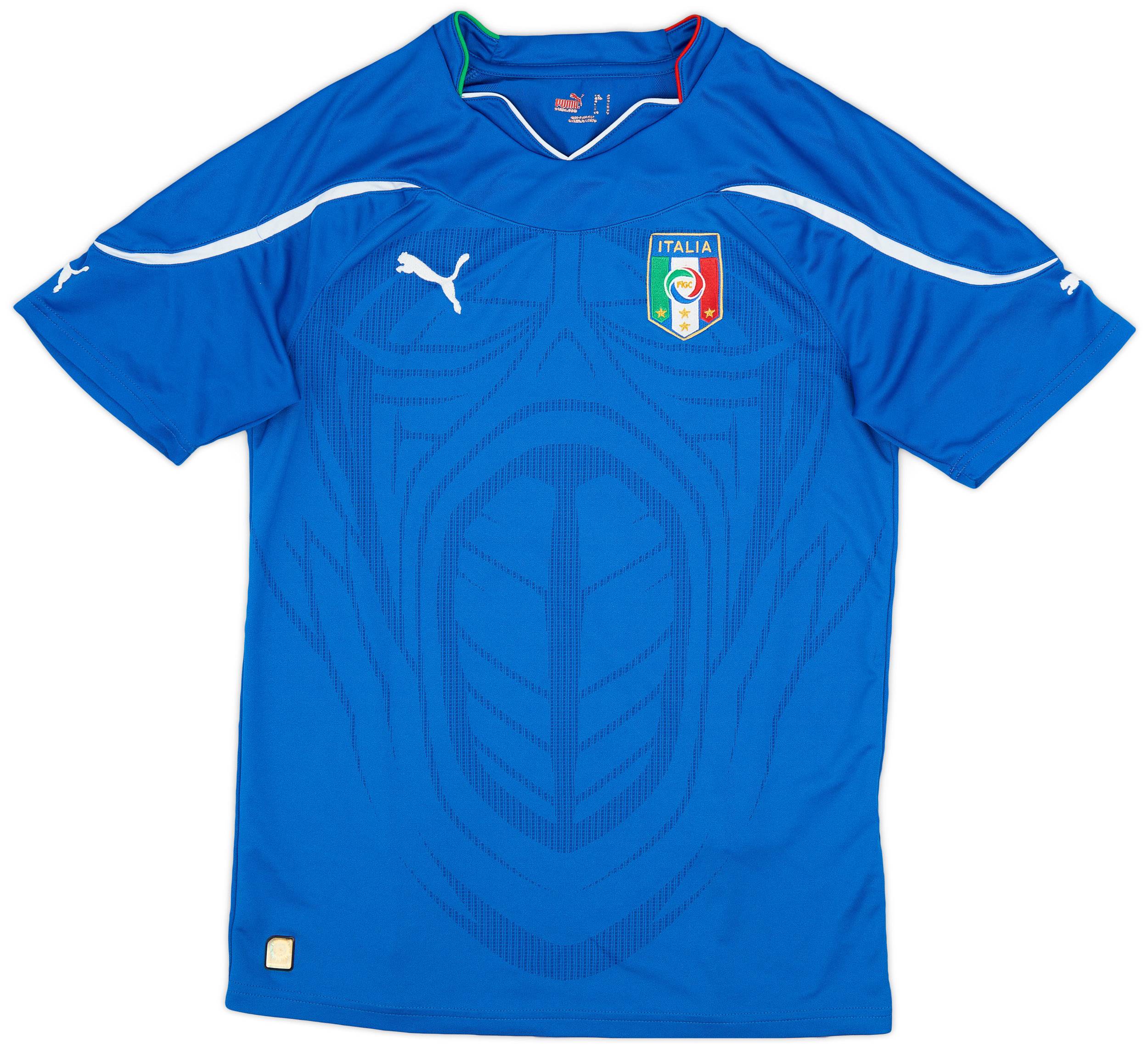 2010-12 Italy Authentic Home Shirt - 5/10 - (M)