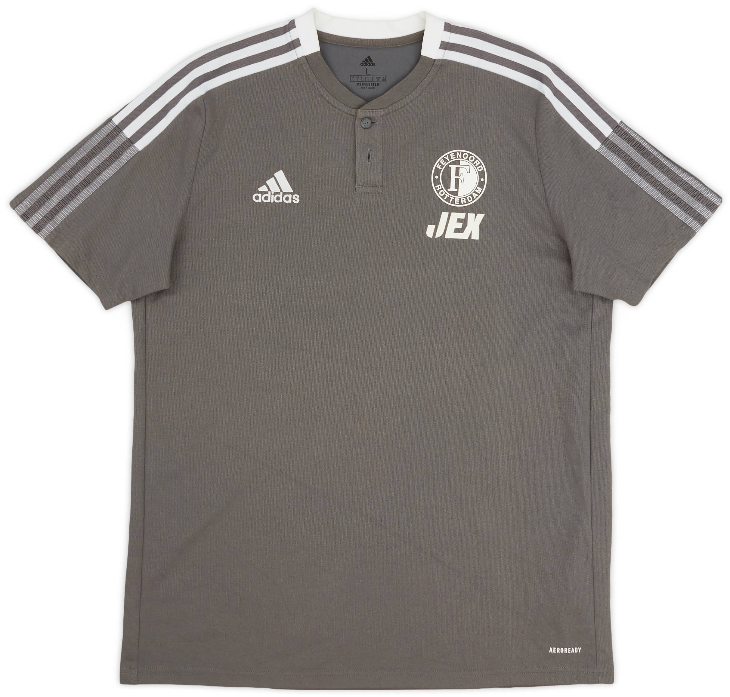 2021-22 Feyenoord adidas Polo Shirt - 10/10 - (L)