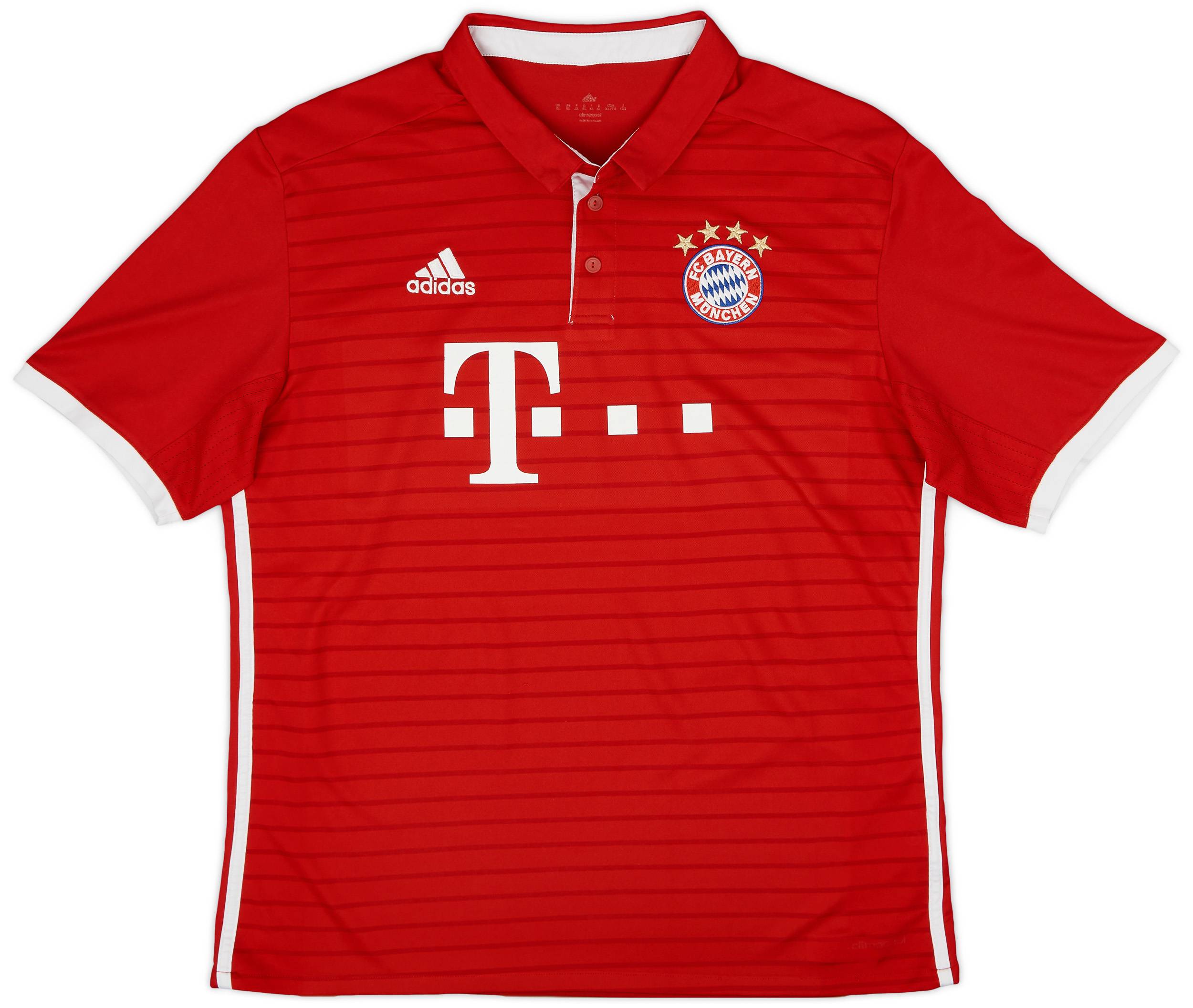 2016-17 Bayern Munich Home Shirt - 7/10 - (XL)