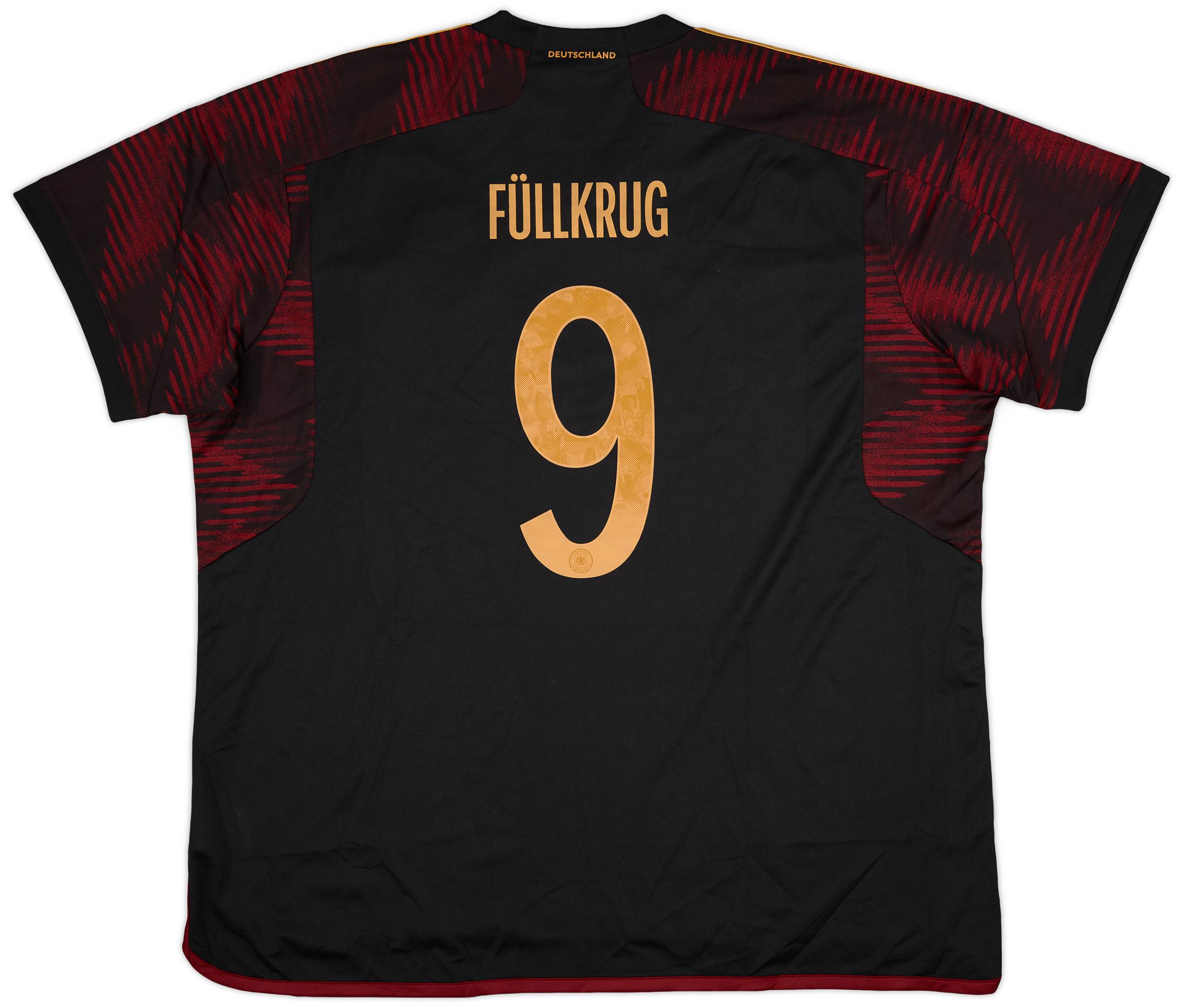 2022-23 Germany Away Shirt Fullkrug #9 (3XL)