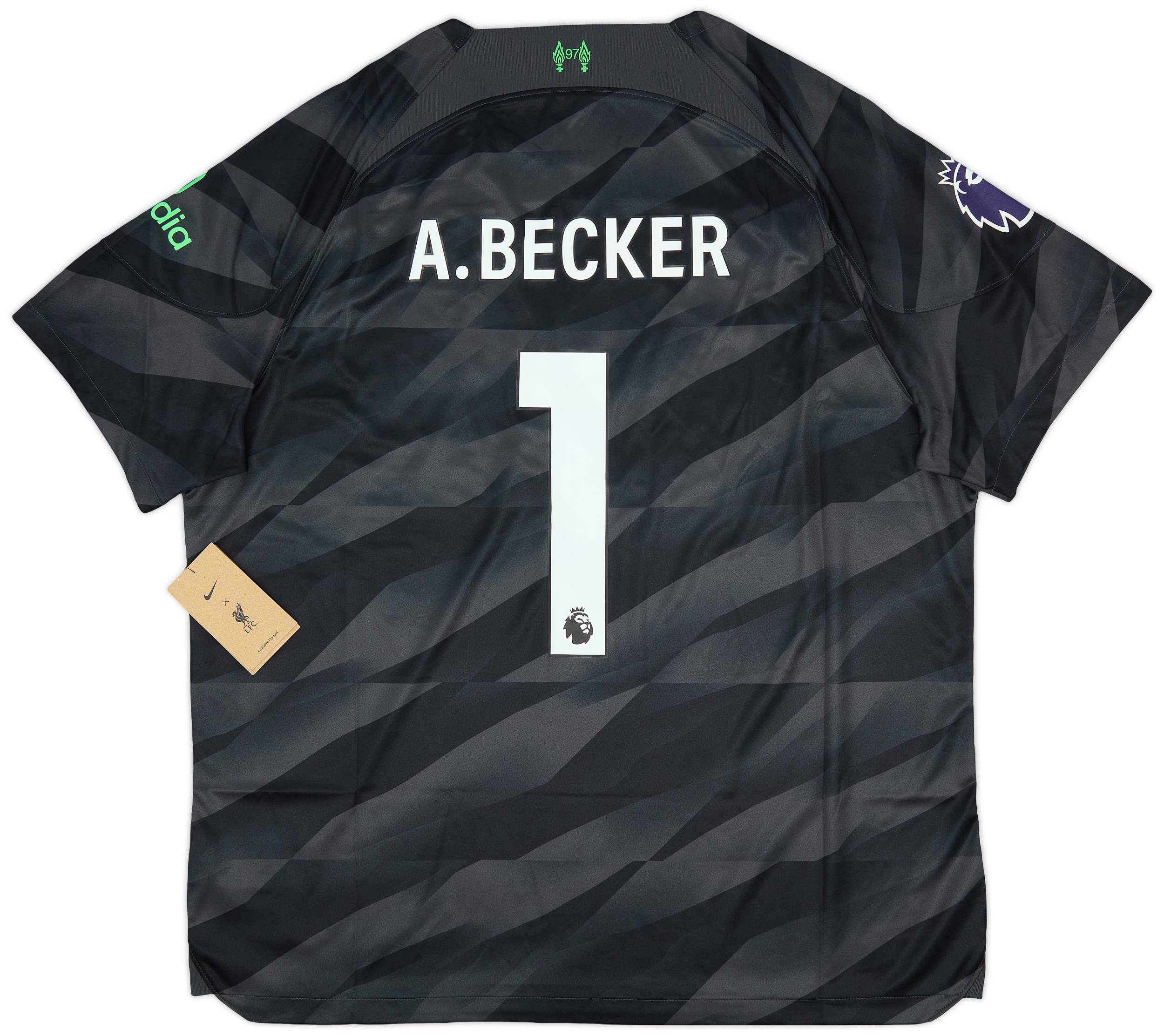 2023 24 Liverpool GK S S Shirt A. Becker 1 XXL
