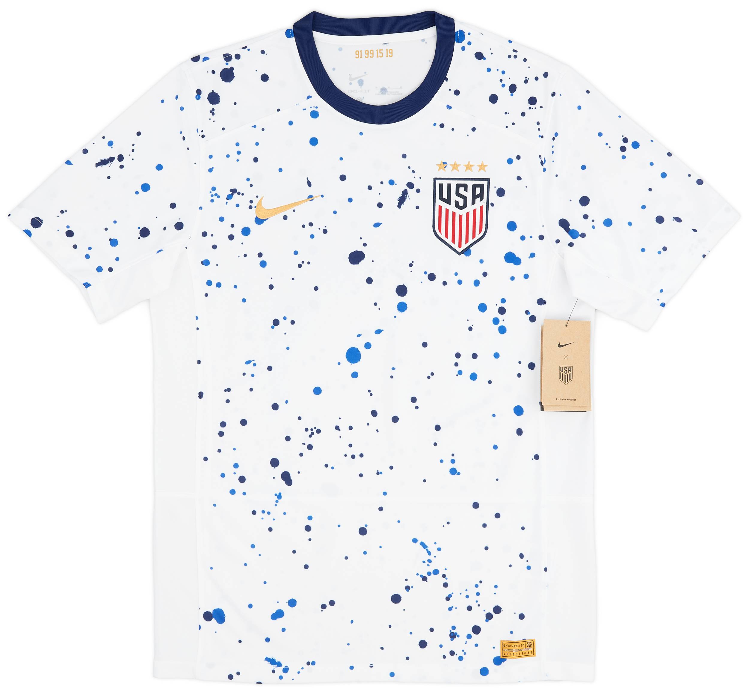 Usa women's home jersey top