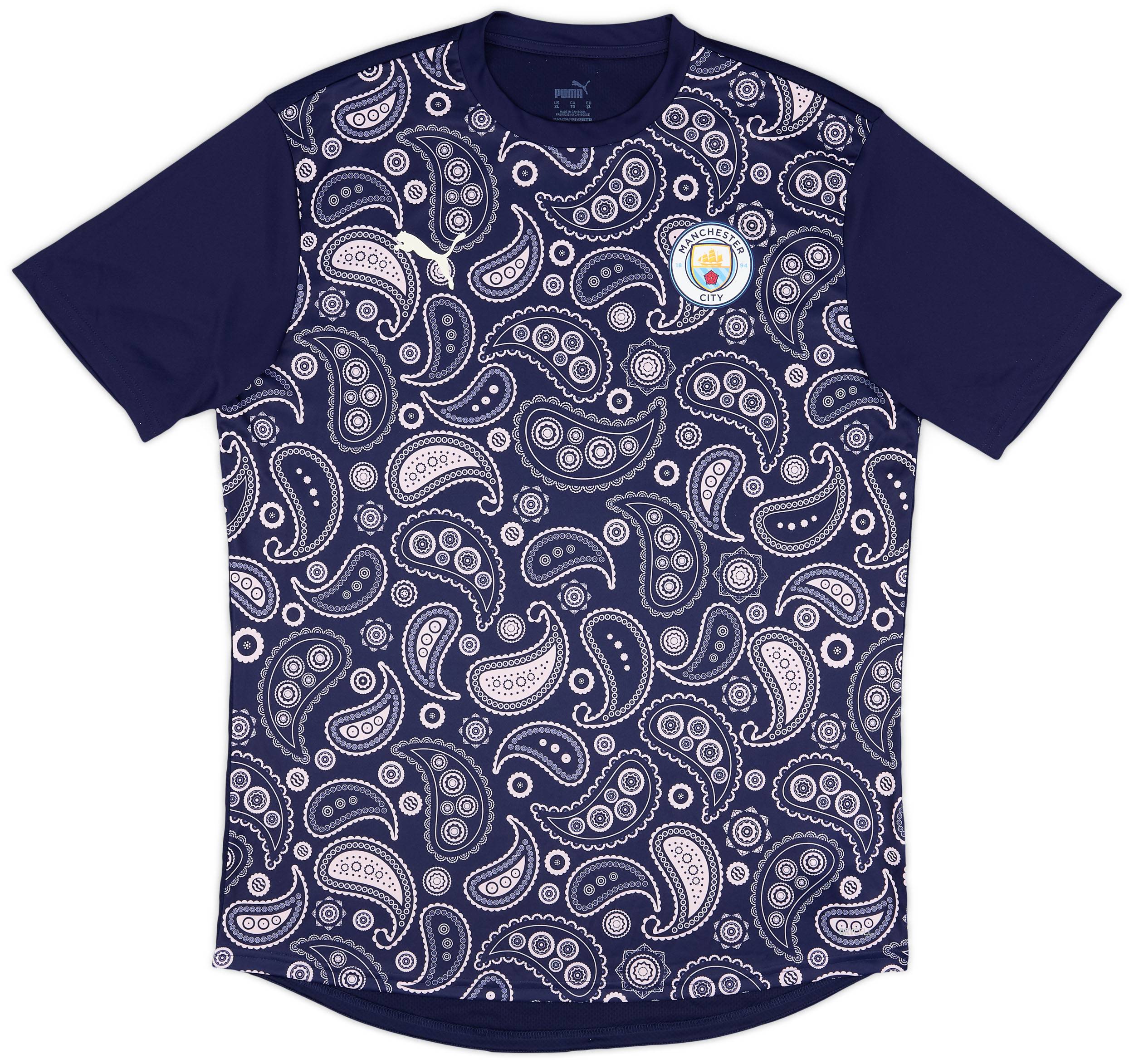 2020-21 Manchester City Puma Training Shirt - 9/10 - (XL)
