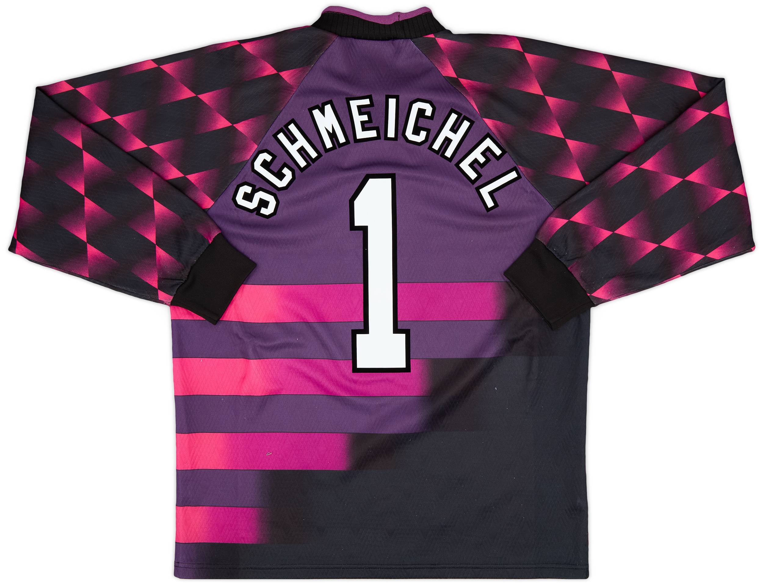 1996-97 Manchester United Purple GK Shirt Schmeichel #1 - 9/10 - (M)
