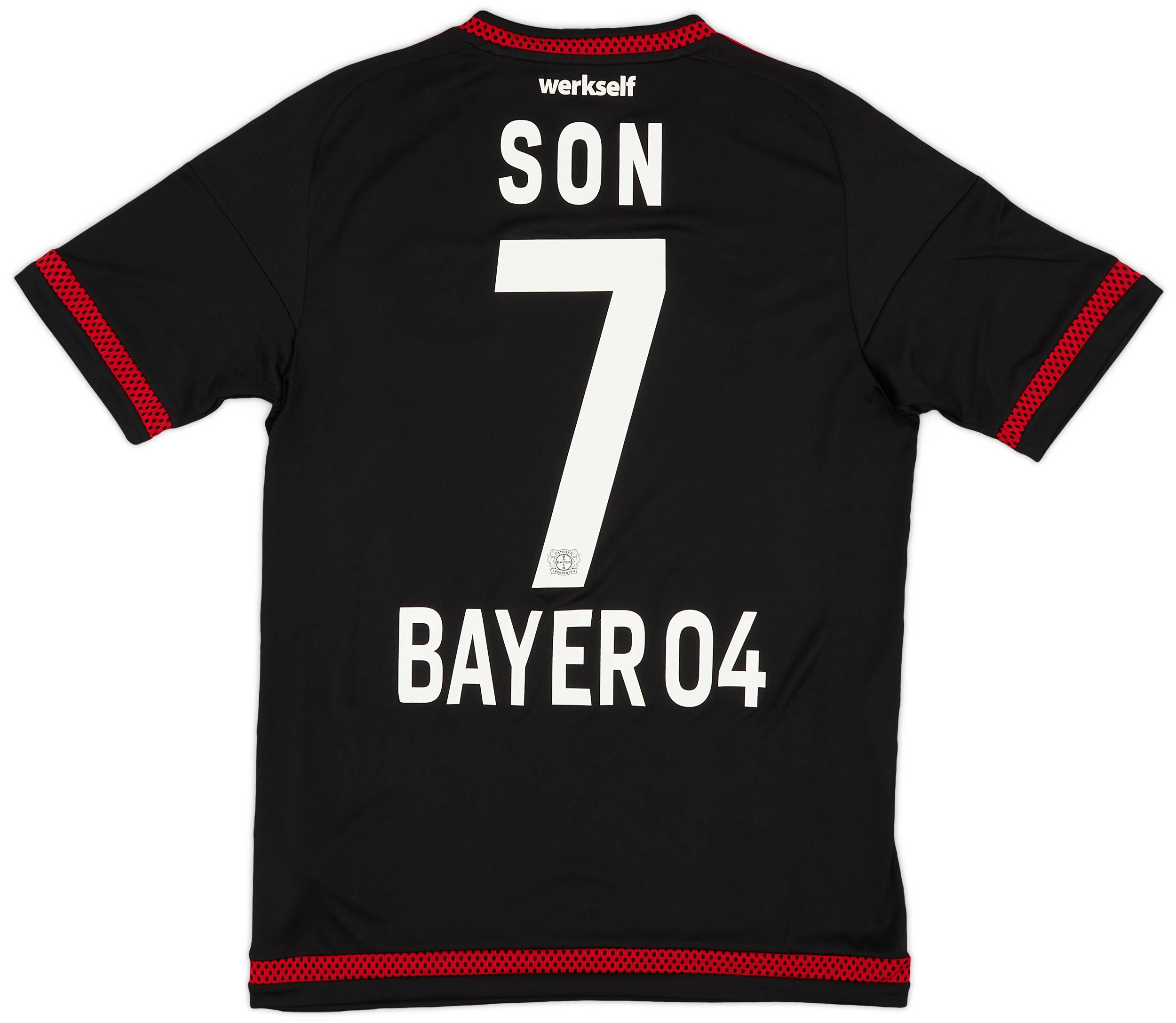 2015-16 Bayer Leverkusen Home Shirt Son #7 (S)