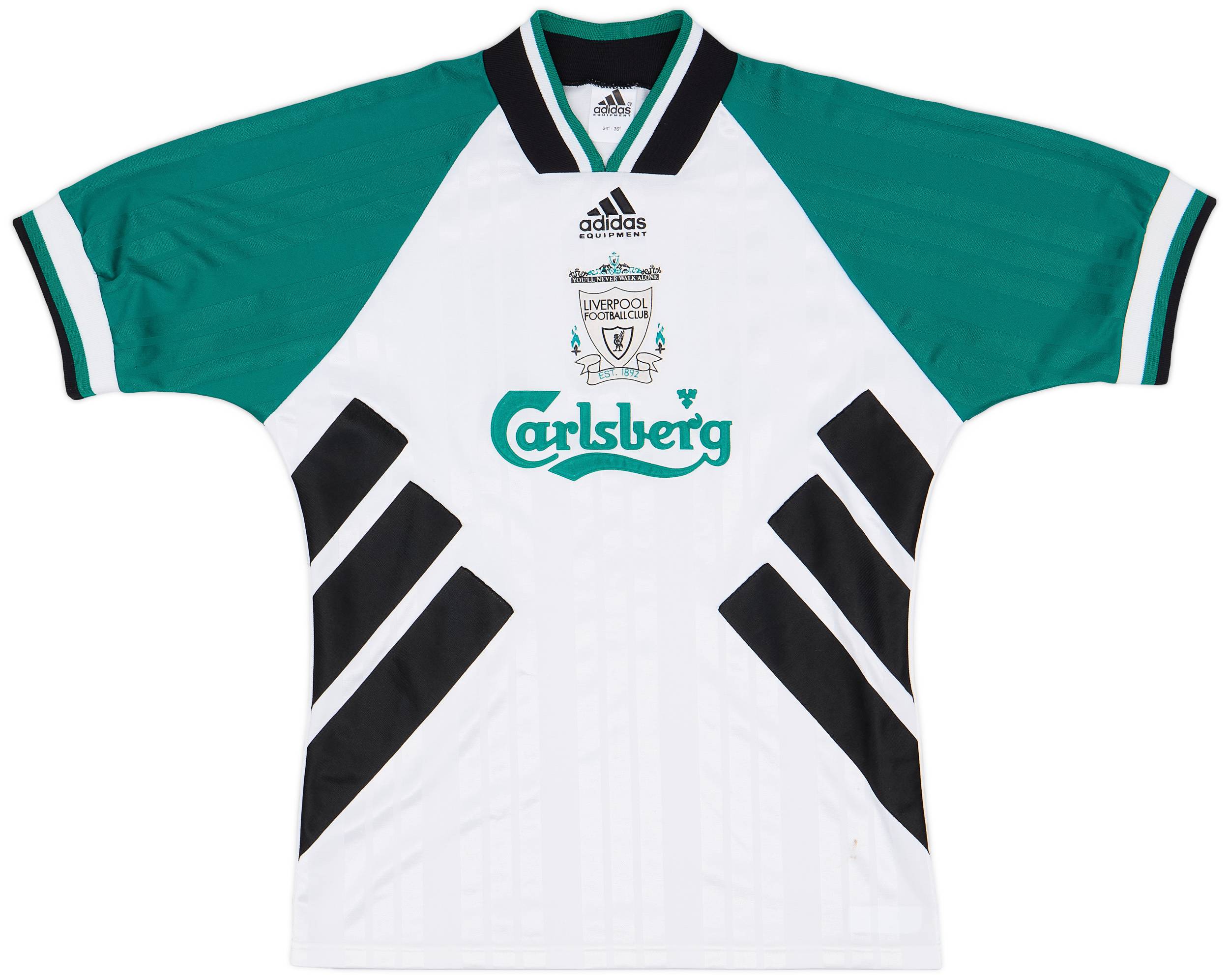 1993-95 Liverpool Away Shirt - 8/10 - (S)