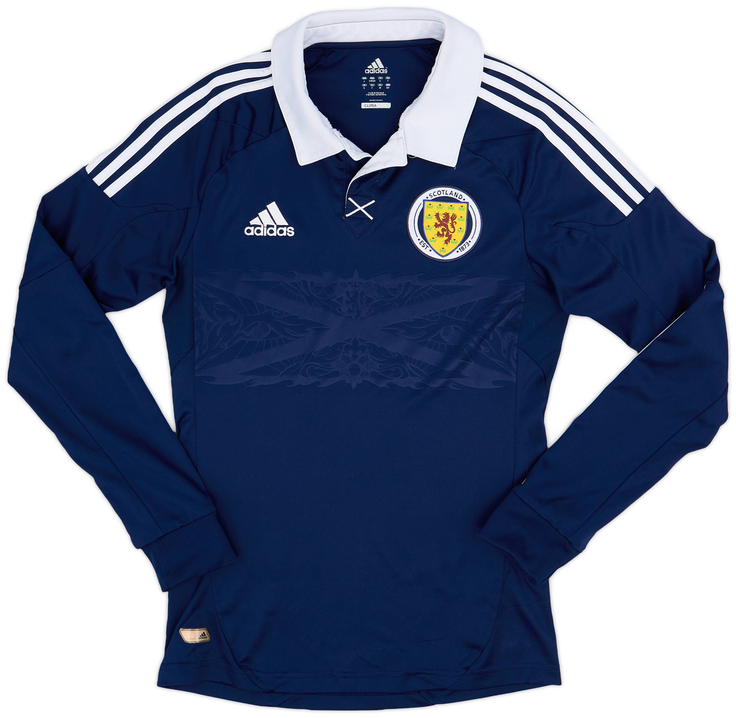 2011-13 Scotland Home L/S Shirt - 9/10 - (S)