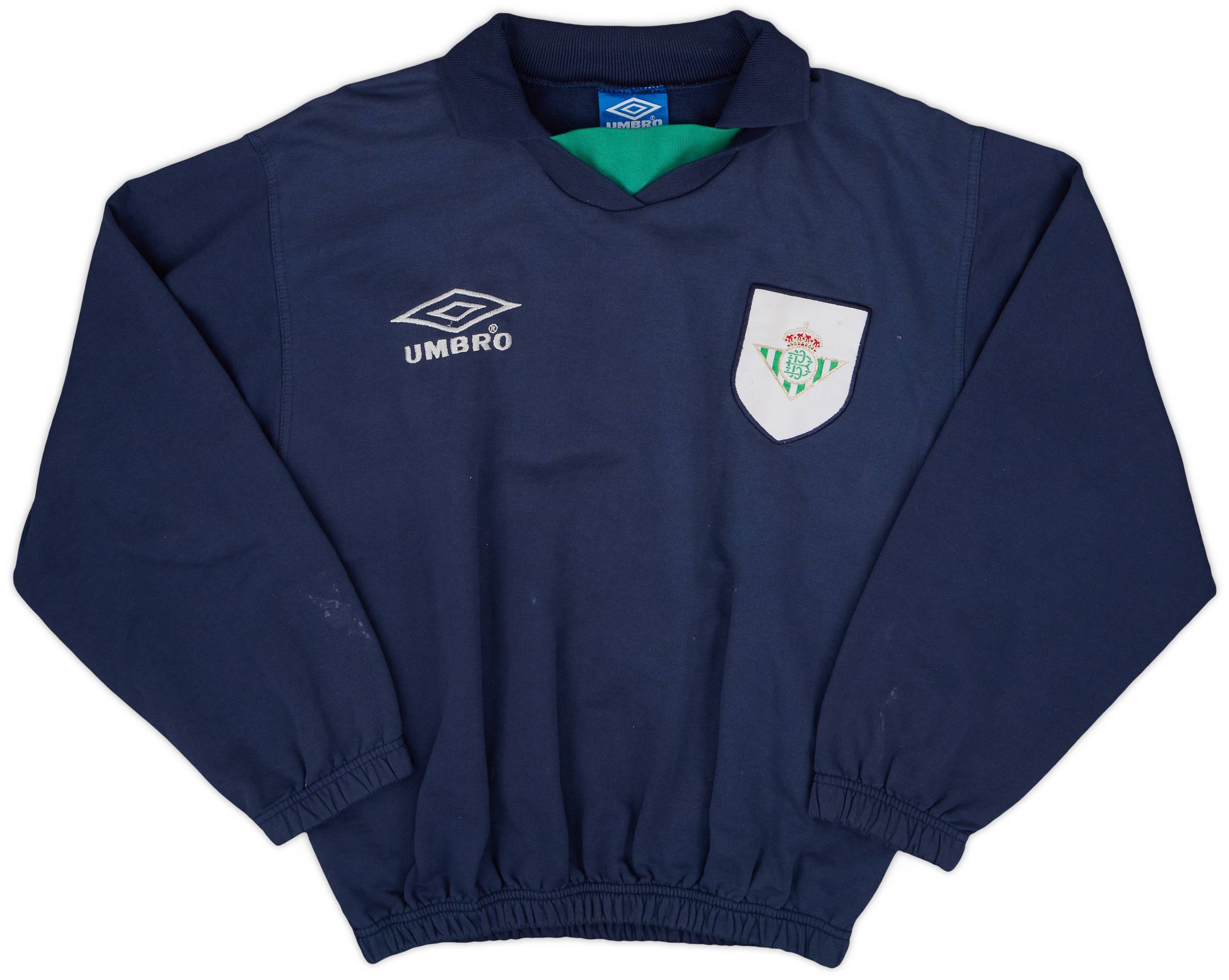 1994-95 Real Betis Umbro Drill Top - 7/10 - (L)