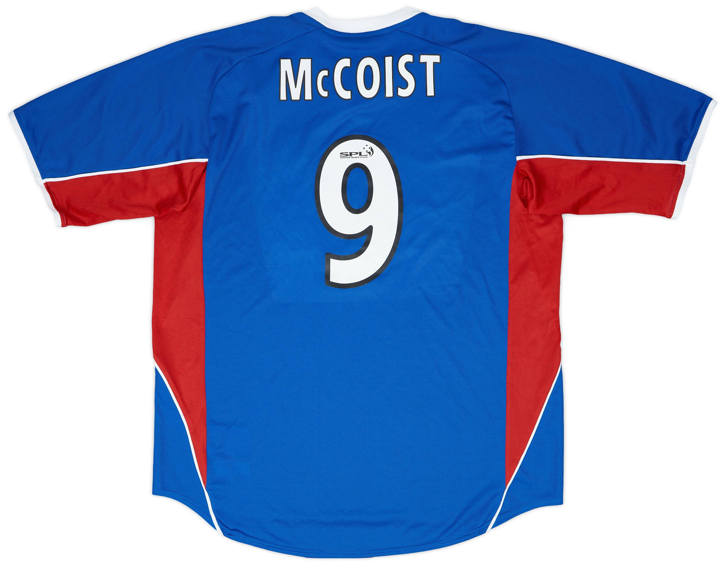 2001-02 Rangers Home Shirt McCoist #9 - 9/10 - (XL)