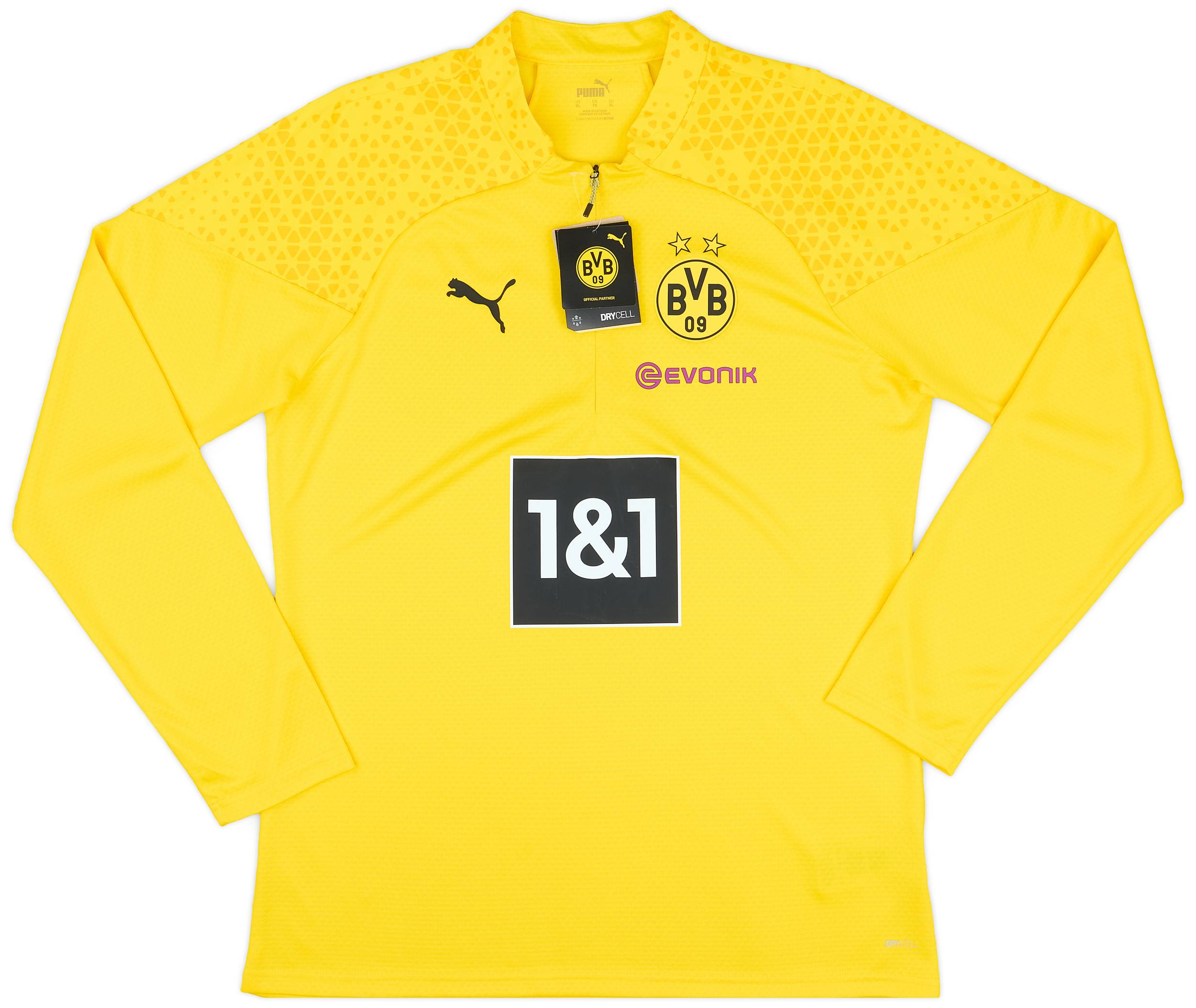 2023-24 Borussia Dortmund Player Issue 1/4 Zip Training Top (XL)