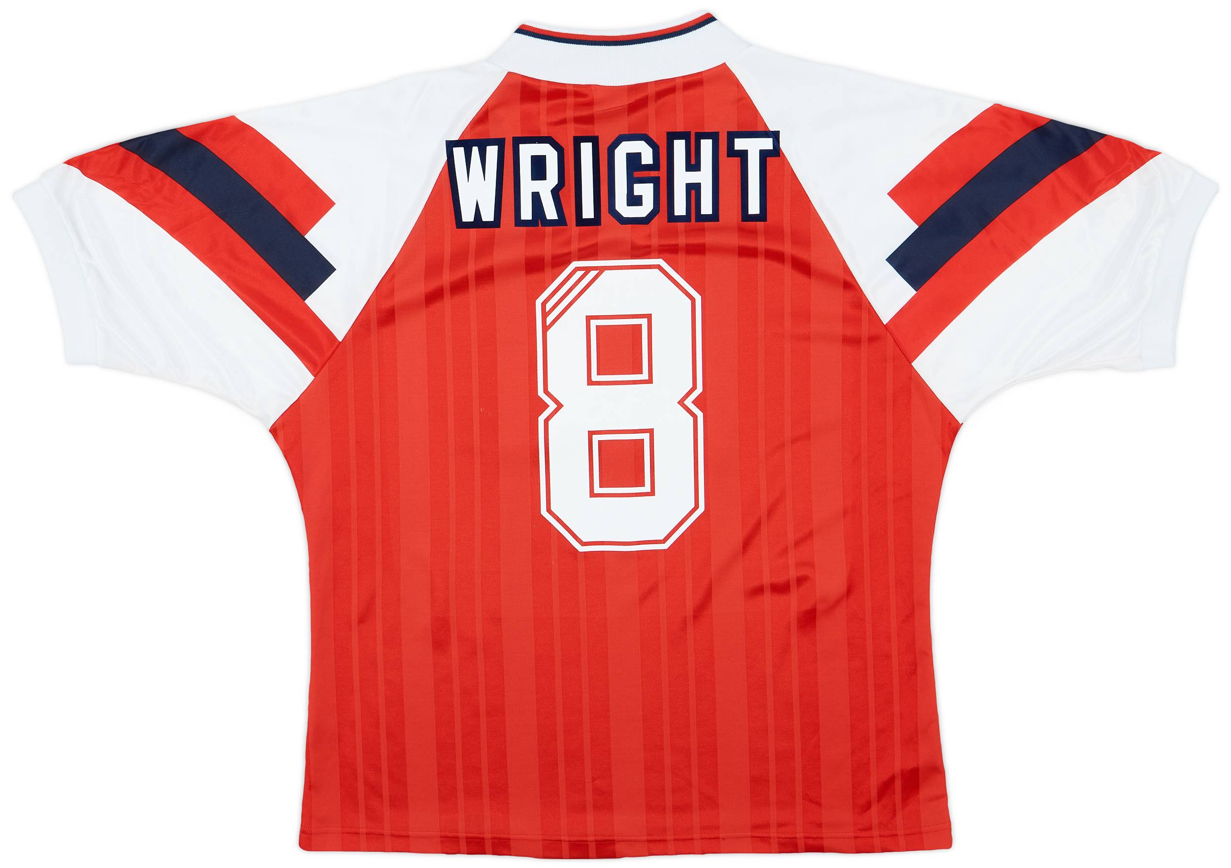 1992 94 Arsenal Home Shirt Wright 8 9 10 L