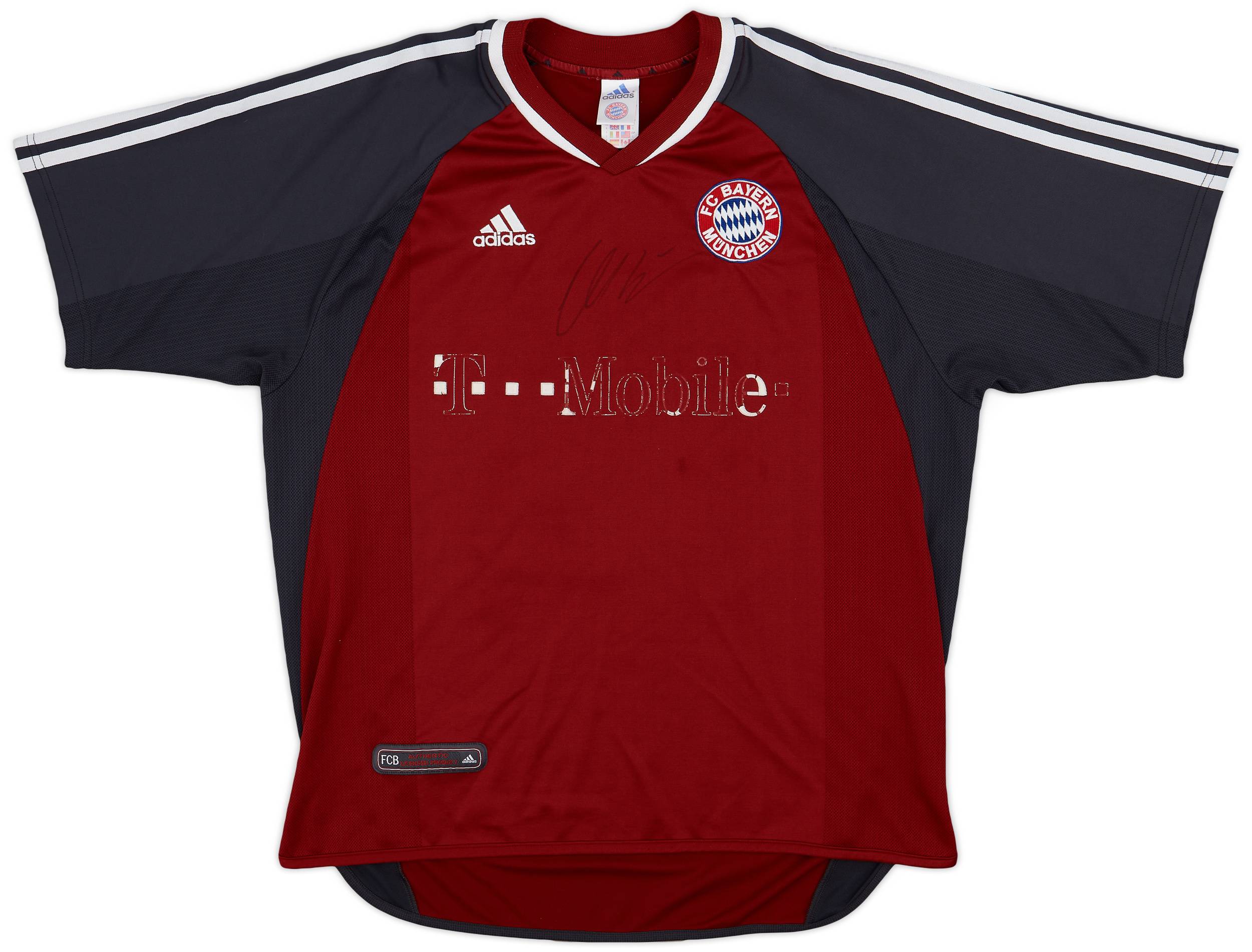 2002-03 Bayern Munich Home Shirt Fink #17 - 4/10 - (L)