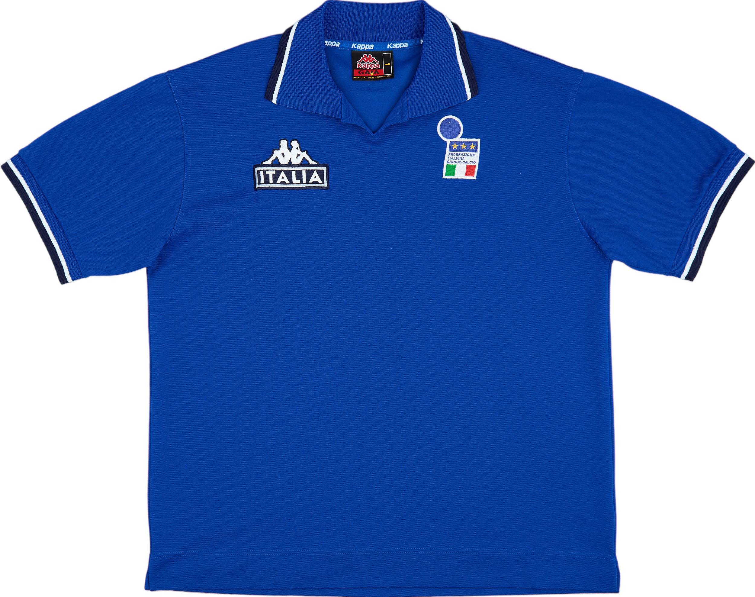 1999-00 Italy Kappa Training Shirt - 9/10 - (L)
