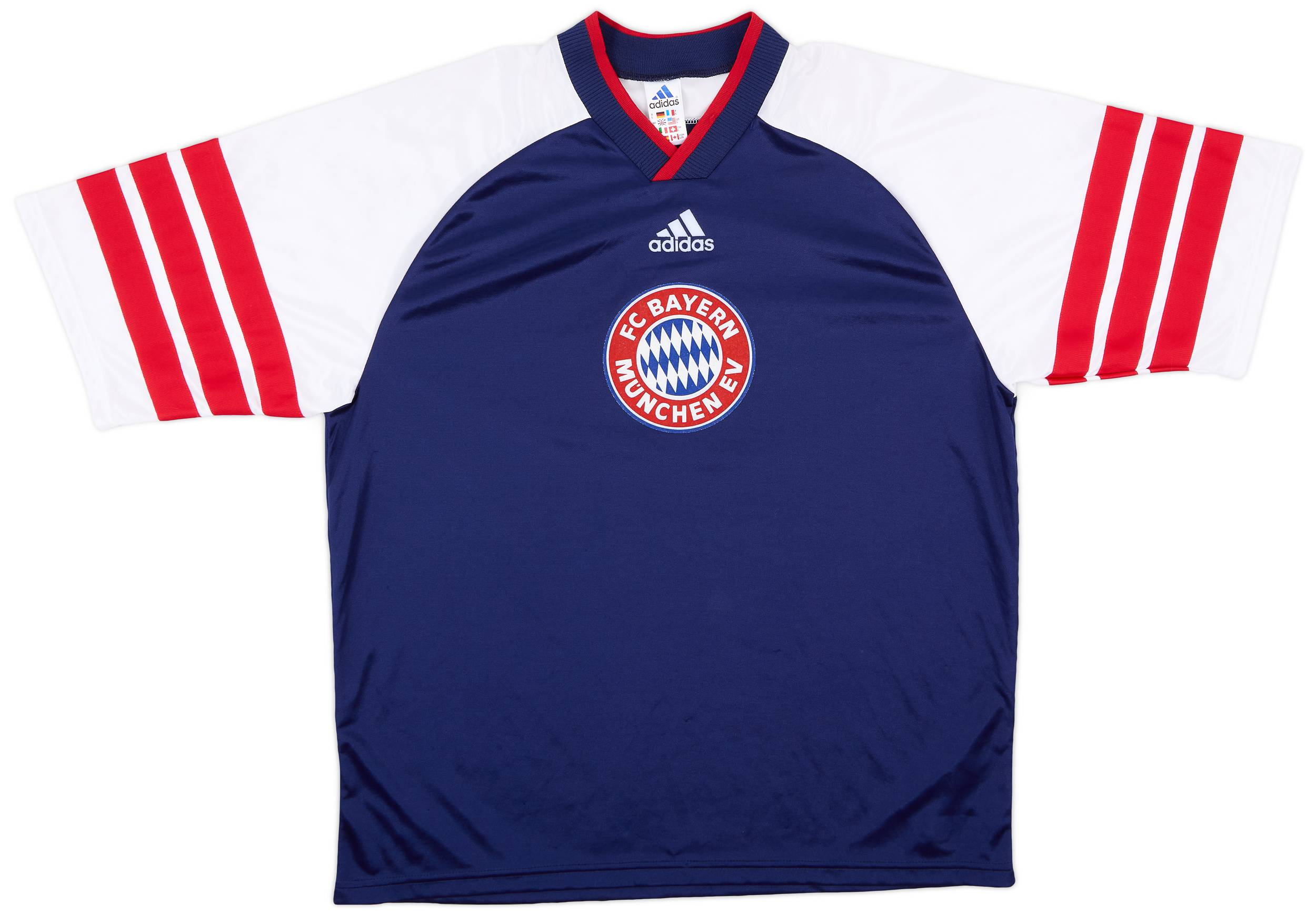 1998-1999 Bayern Munich adidas Training Shirt - 7/10 - (L)