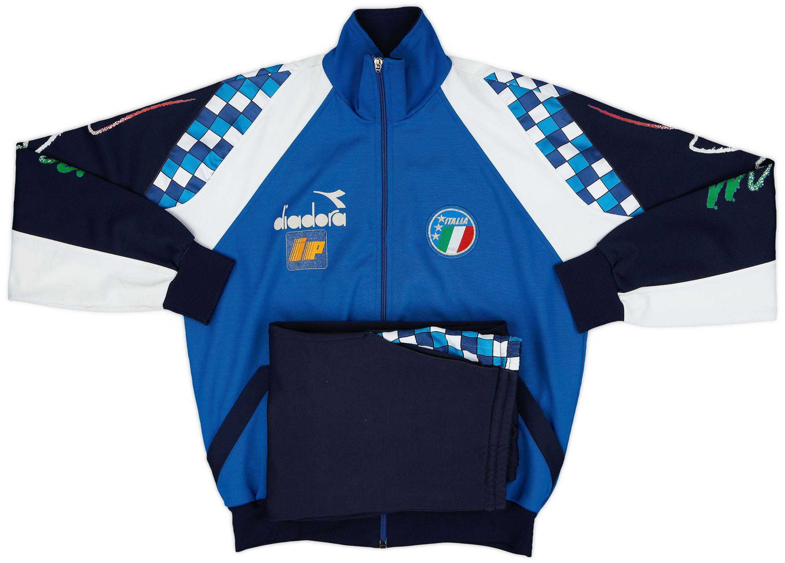 1990 Italy Diadora Tracksuit - 6/10 - (L)