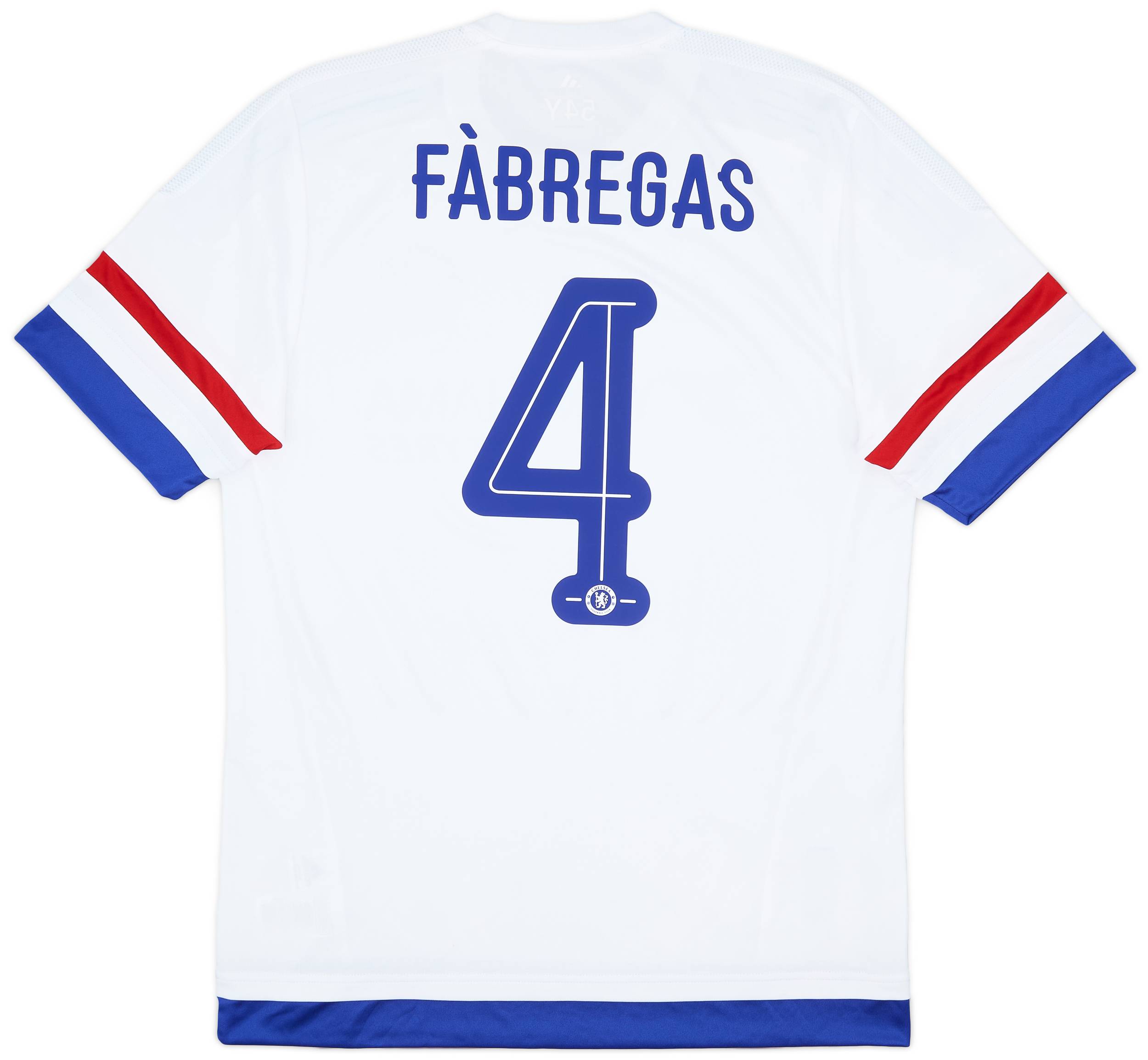 2015 16 Chelsea Authentic Away Shirt Fabregas 4 9 10 L