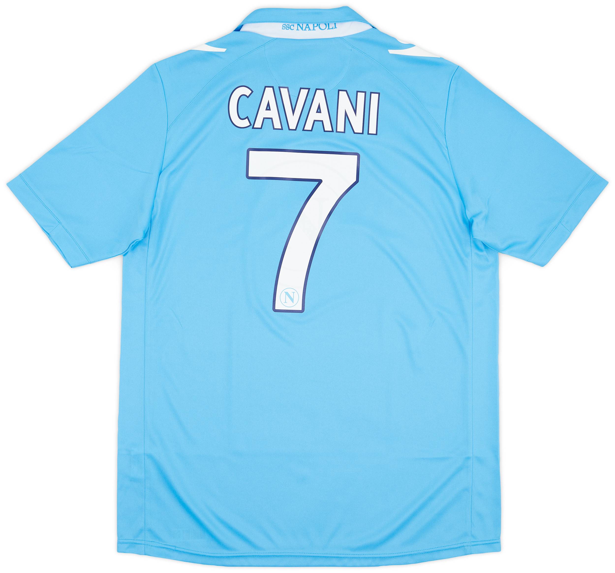 2011-12 Napoli Home Shirt Cavani #7 (XXL)
