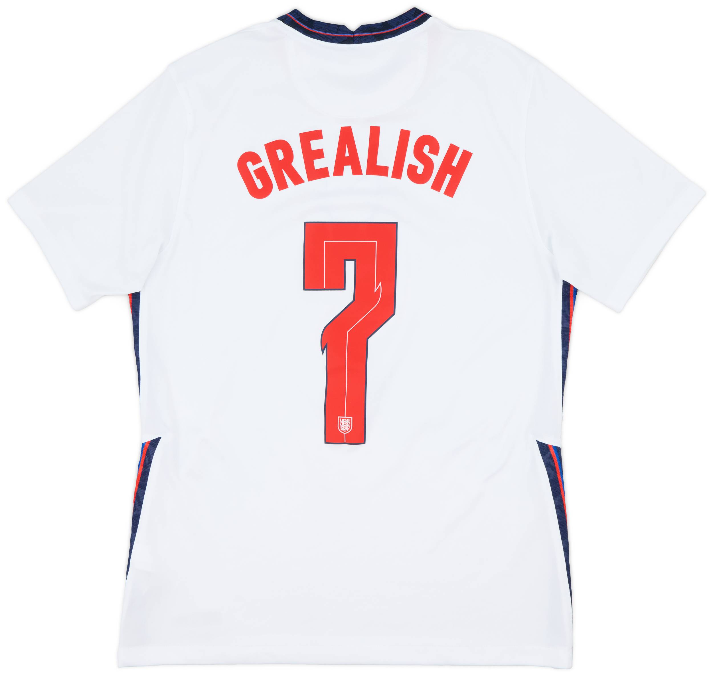 2020-22 England Home Shirt Grealish #7 - 6/10 - (M)