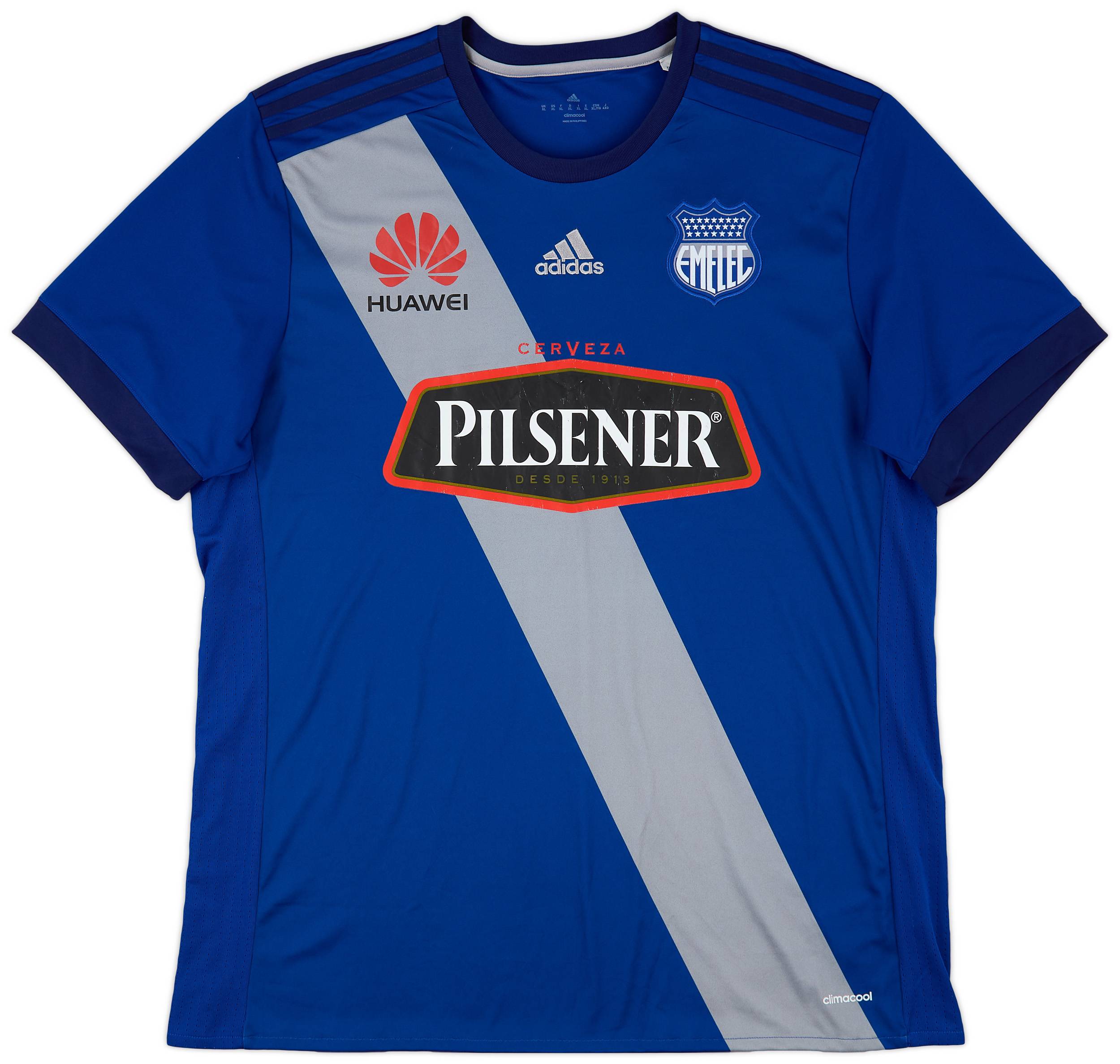 2017 Emelec Home Shirt - 7/10 - (XL)