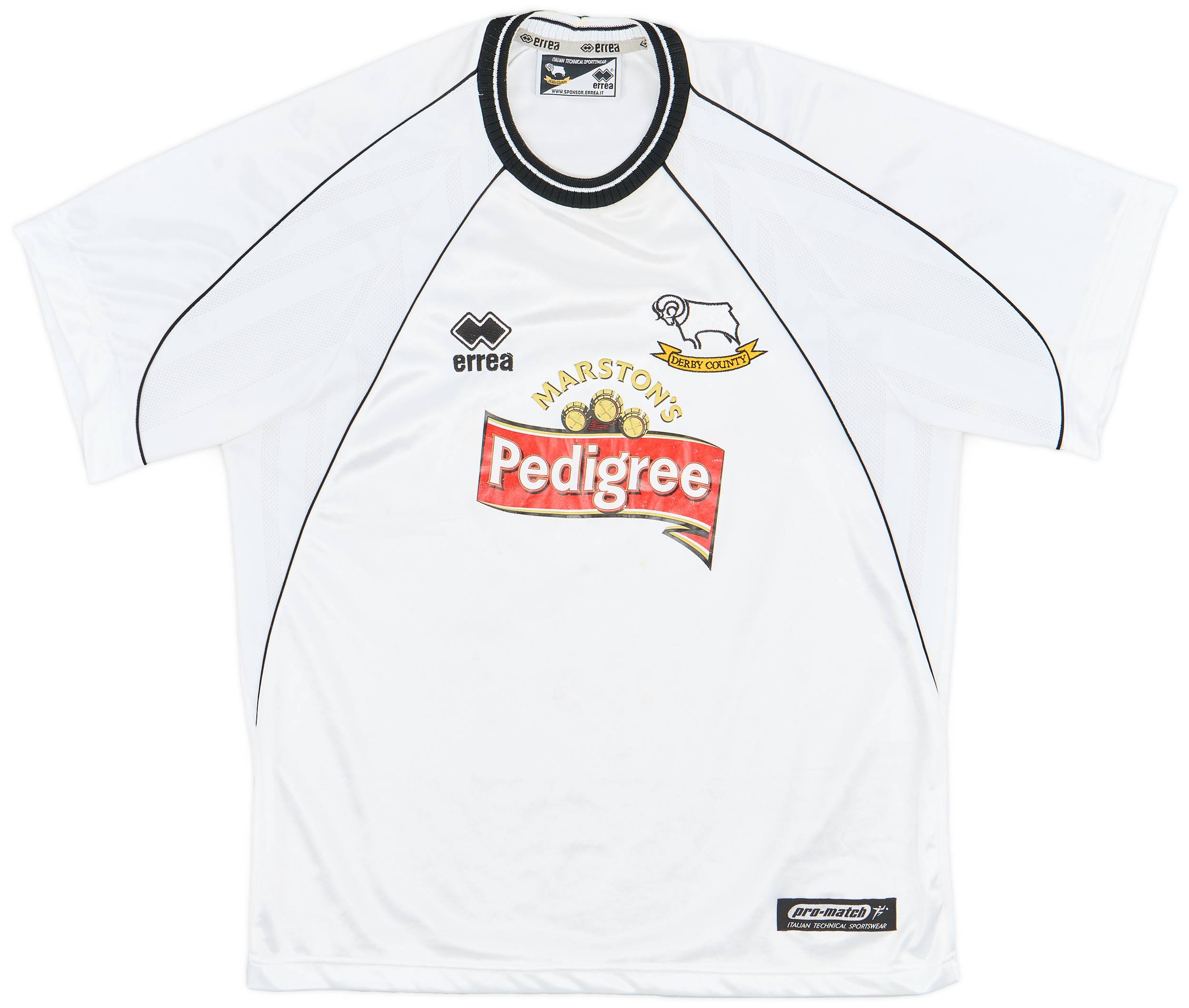 2001-02 Derby County Home Shirt - 7/10 - (L)