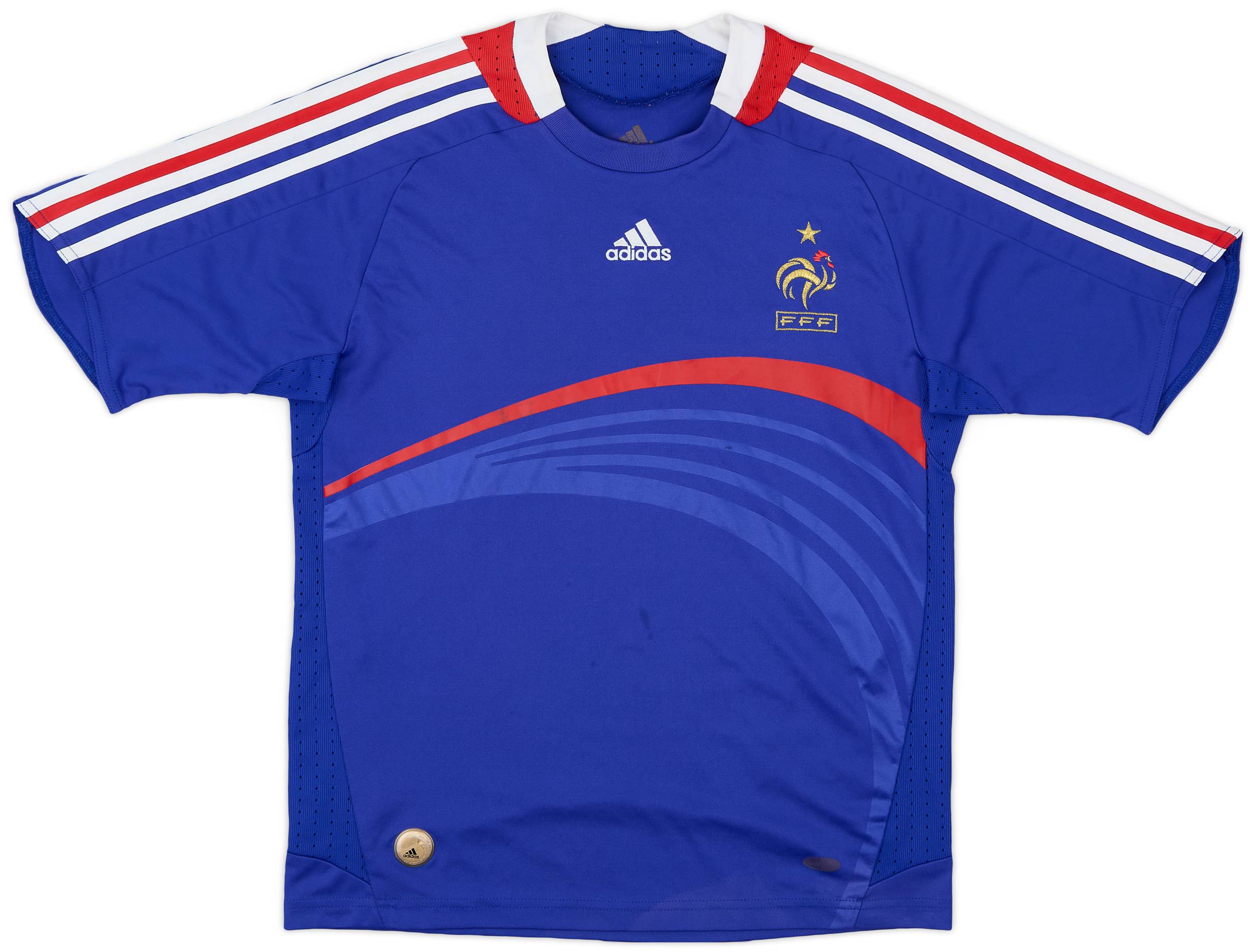 2007-08 France Home Shirt - 6/10 - (M.Boys)