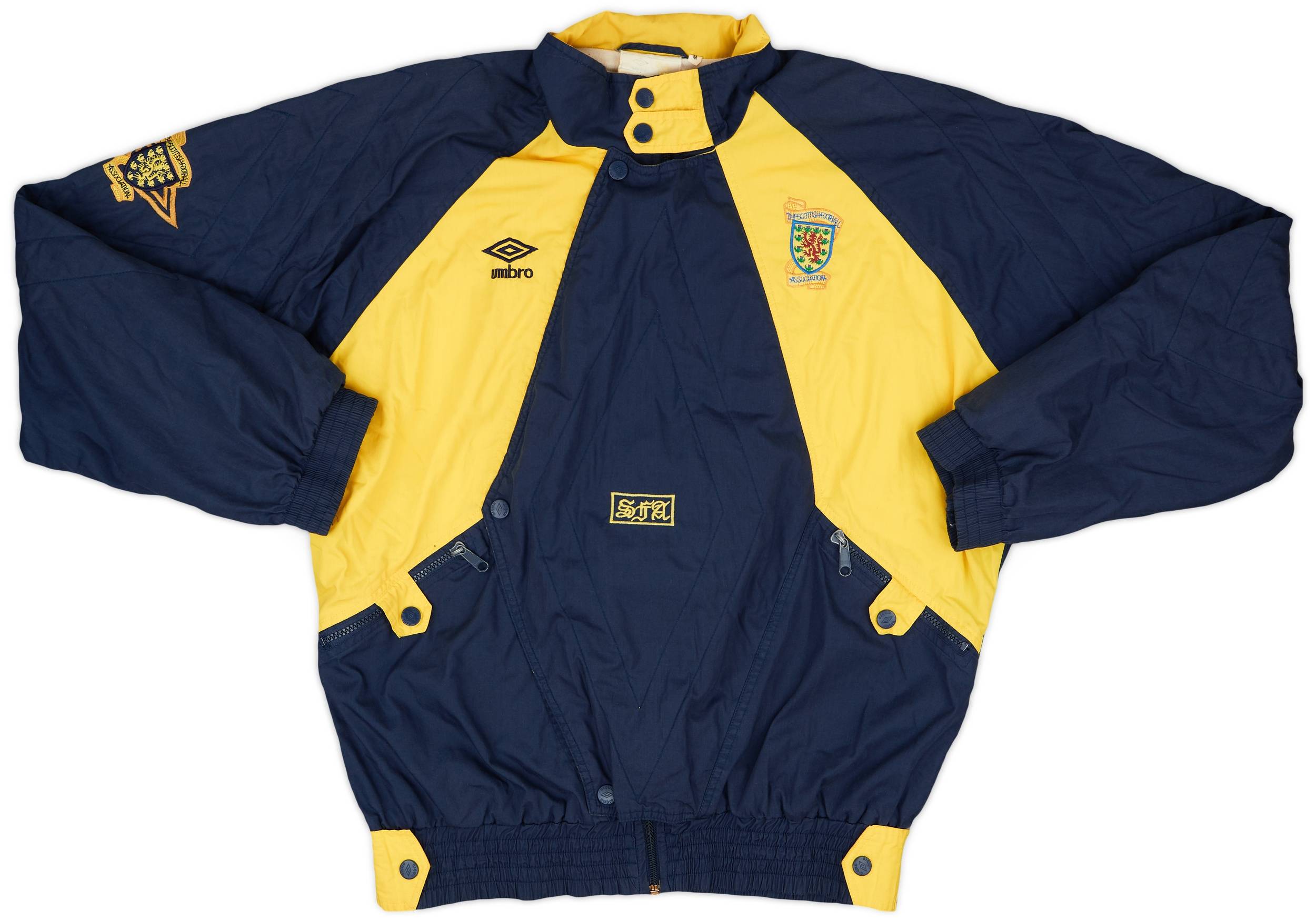 1990-92 Scotland Umbro Track Jacket - 8/10 - (M)