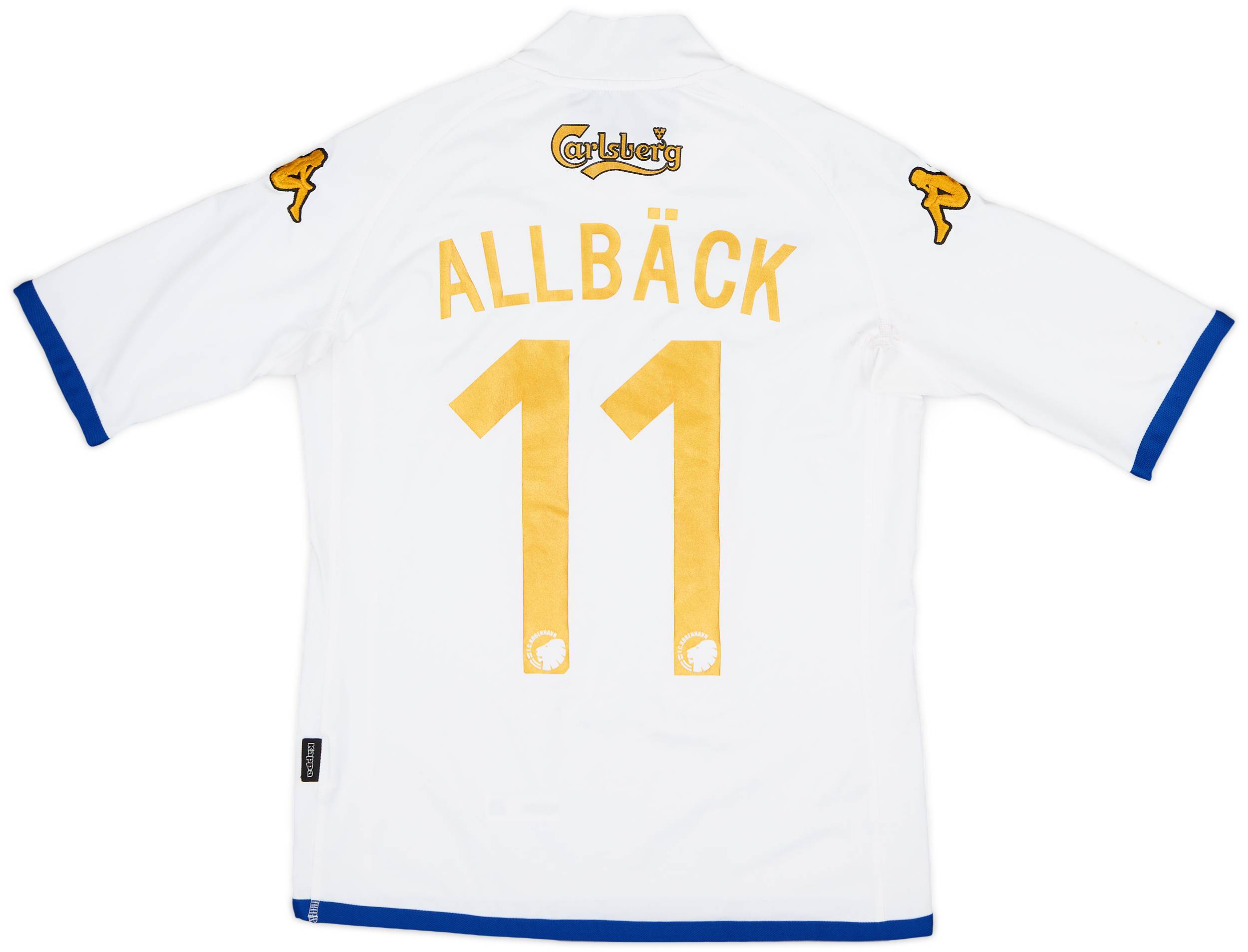 2005-06 Copenhagen Champions Home Shirt Allback #11 - 6/10 - (S)
