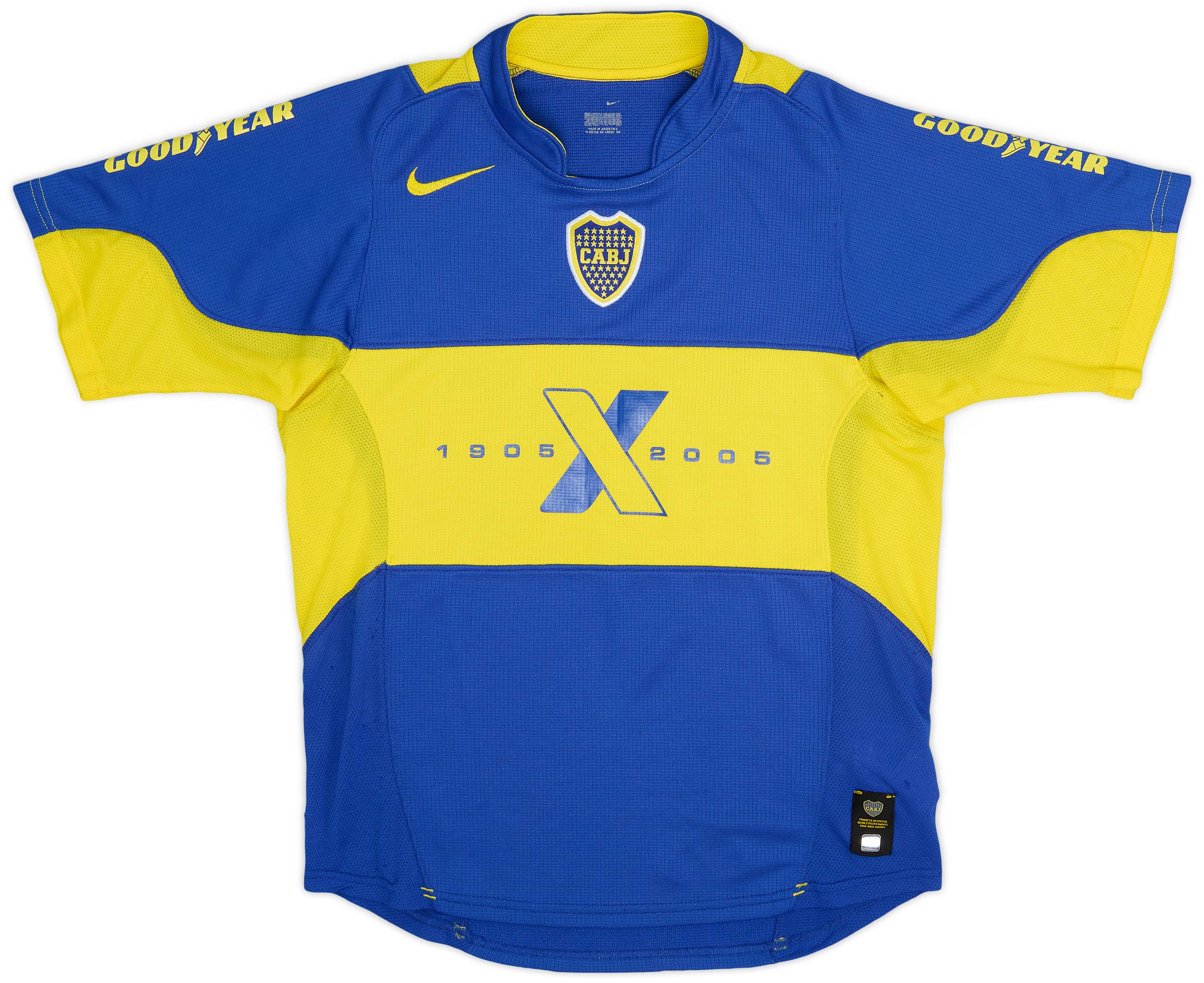 2005 Boca Juniors Home Shirt - 8/10 - (S)