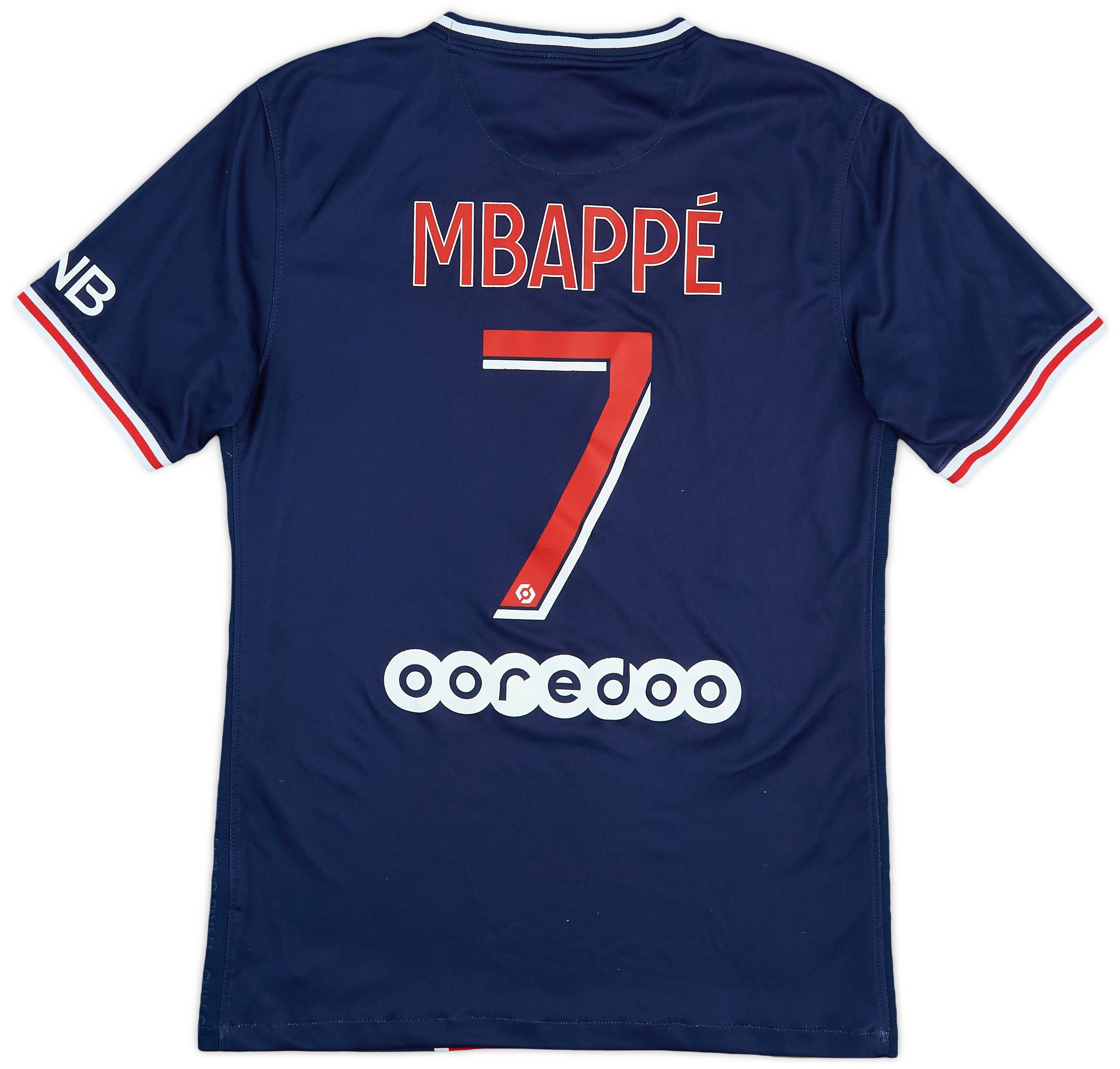 2020/21パリ・サンジェルマン/ NEW / L / #7 / MBAPPÉ 2020-21 Paris Saint-Germain Home Shirt Mbappe #7 - 7/10 - (S)