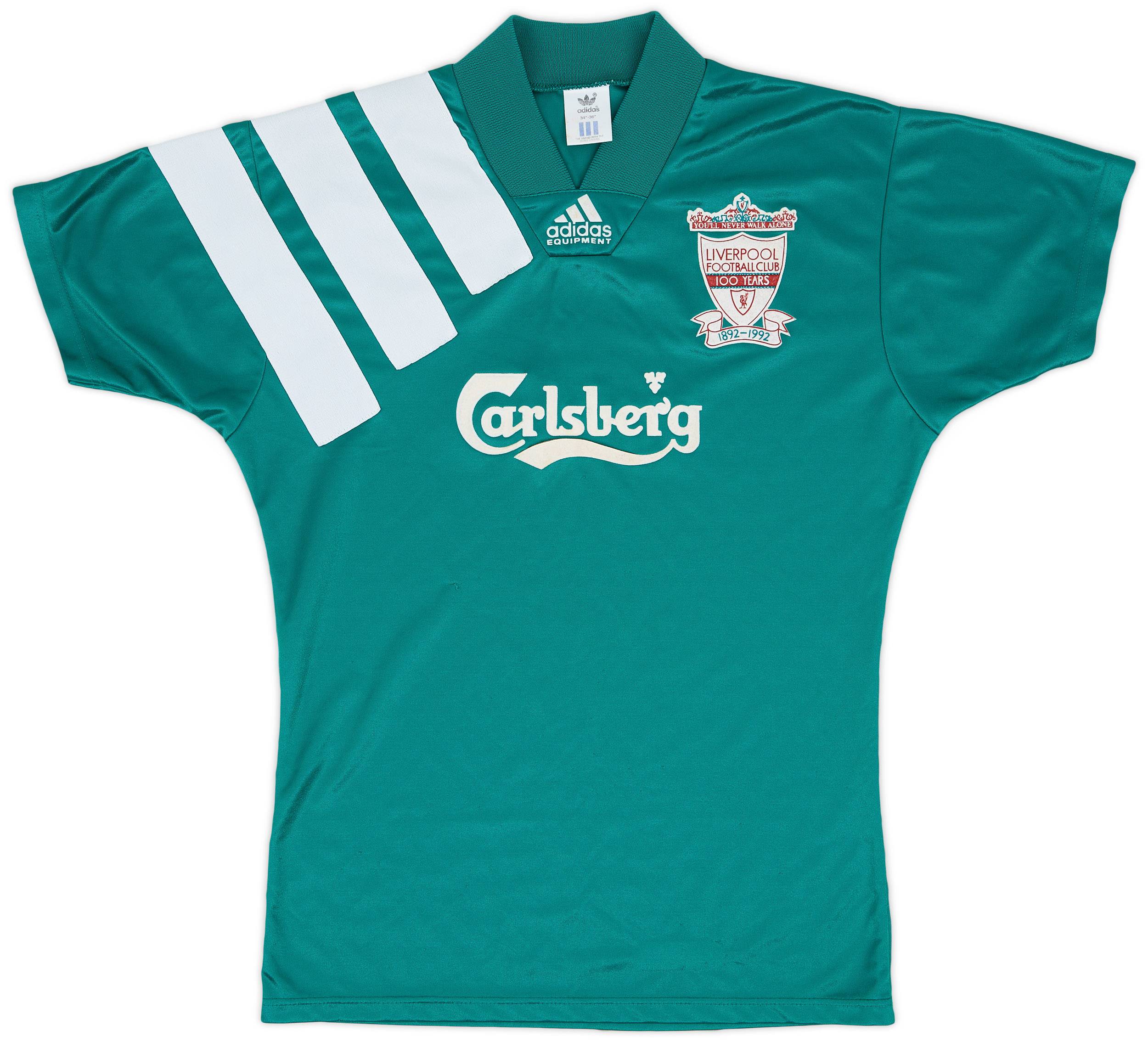 1992-93 Liverpool Centenary Away Shirt - 9/10 - (S)