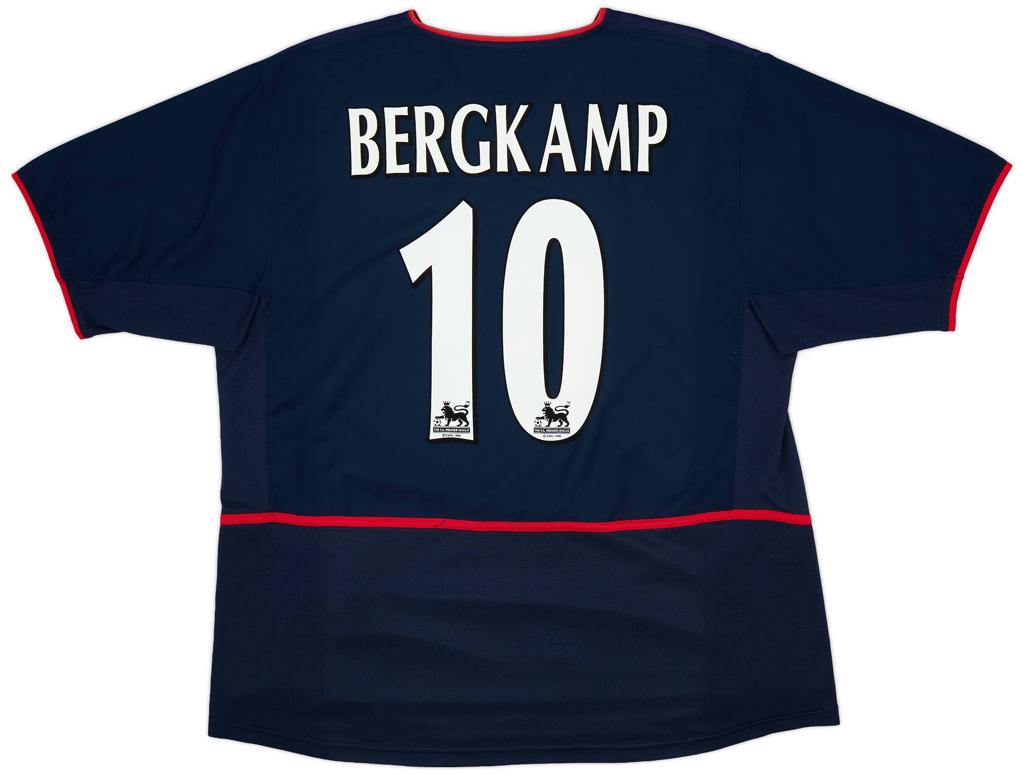 2002-04 Arsenal Away Shirt Bergkamp #10 - 7/10 - (XL)