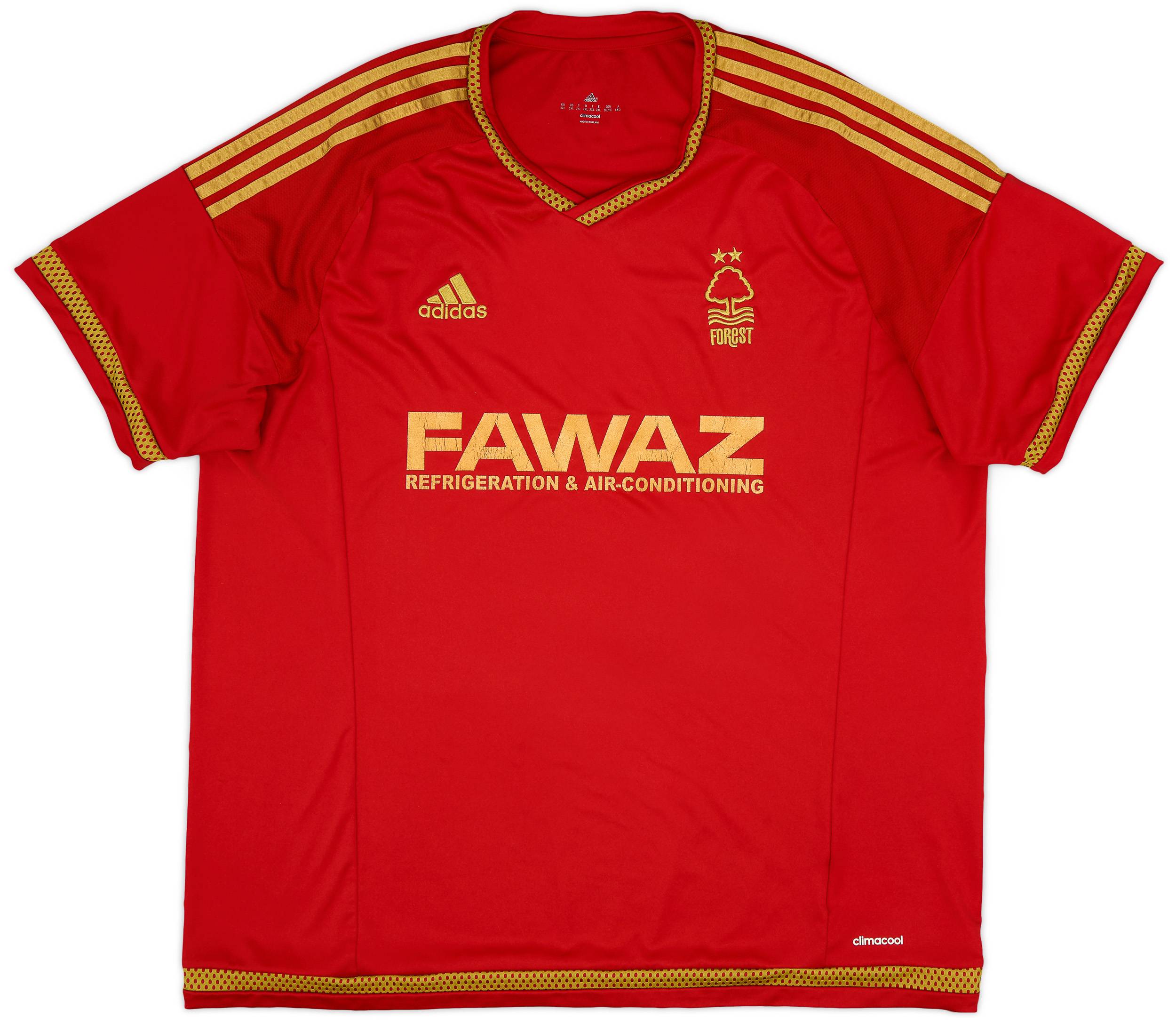 2015-16 Nottingham Forest Home Shirt - 6/10 - (XXL)