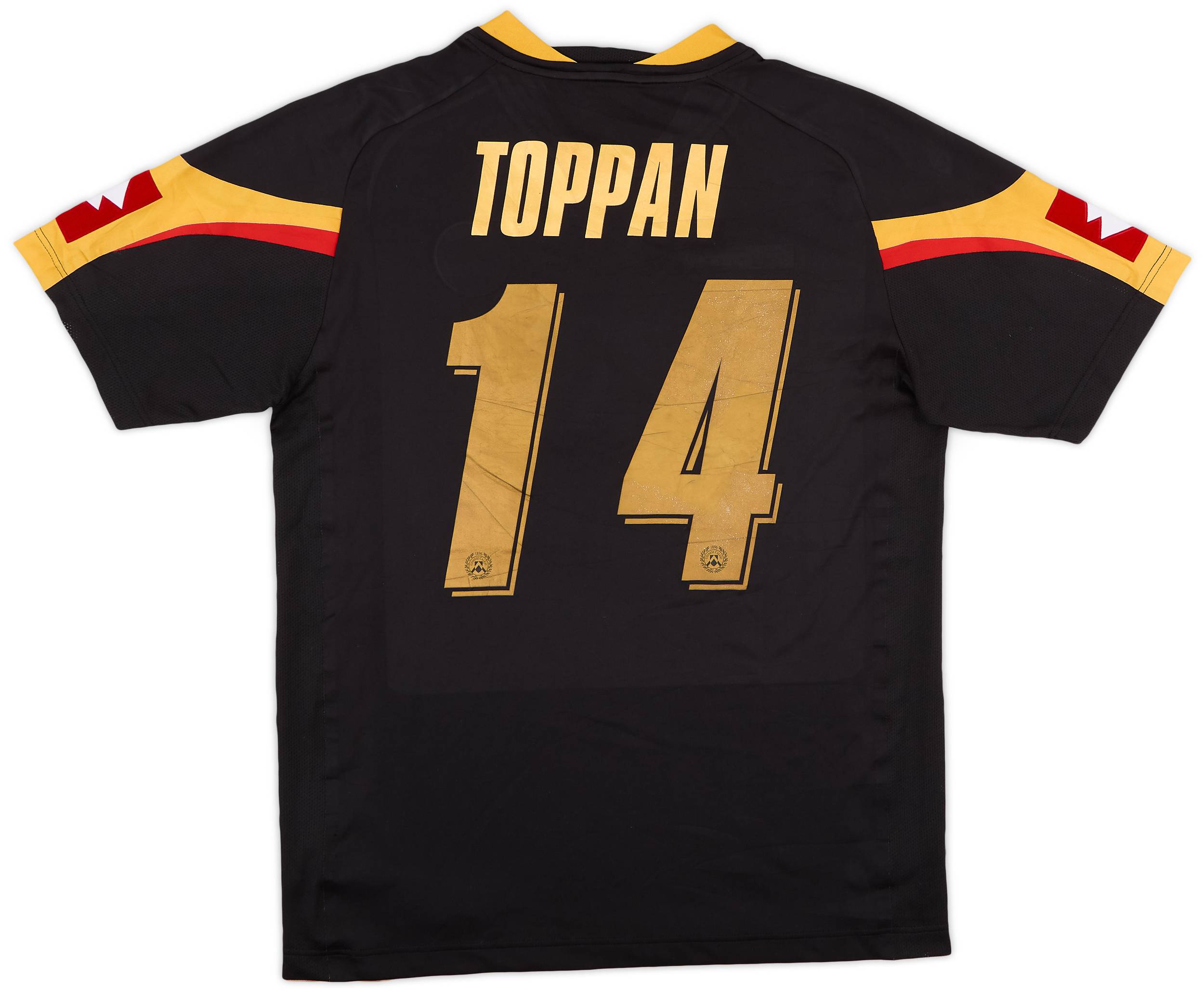 2007-08 Udinese Away Shirt Toppan #14 - 6/10 - (L)