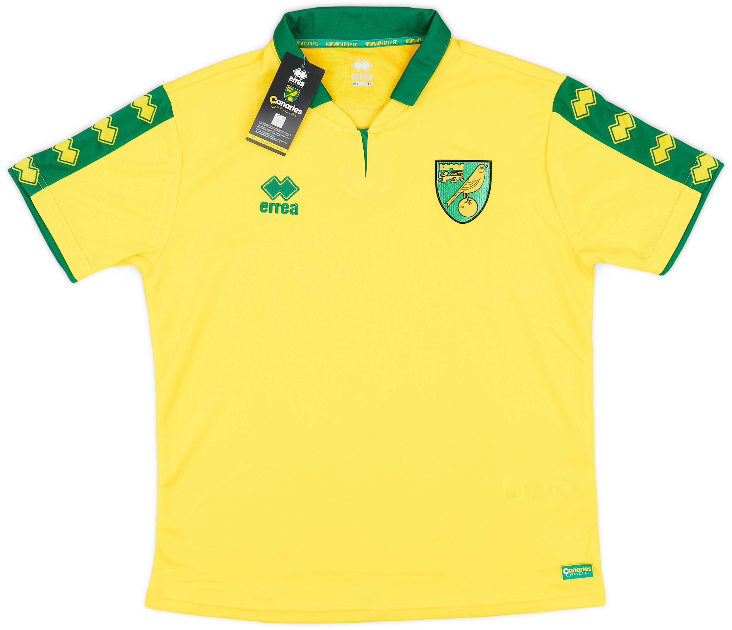 2017-18 Norwich Home Shirt (M)