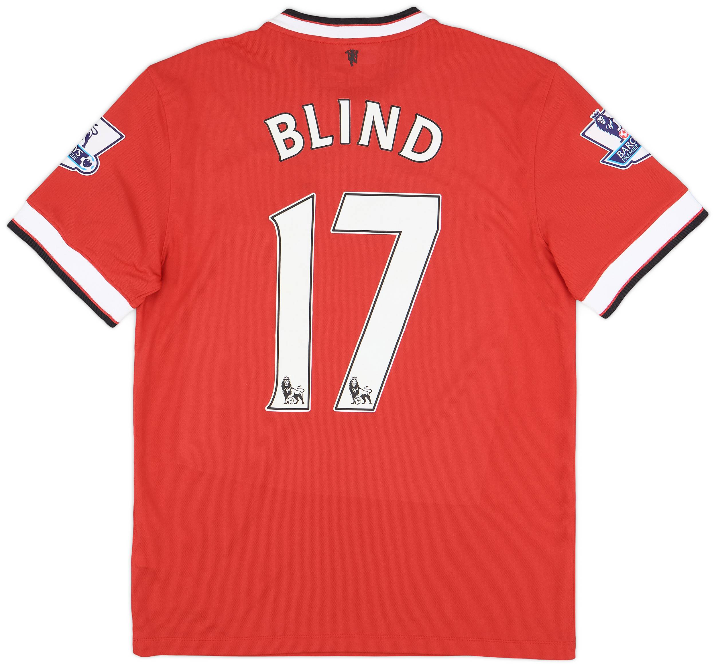 2014-15 Manchester United Home Shirt Blind #17 (M)