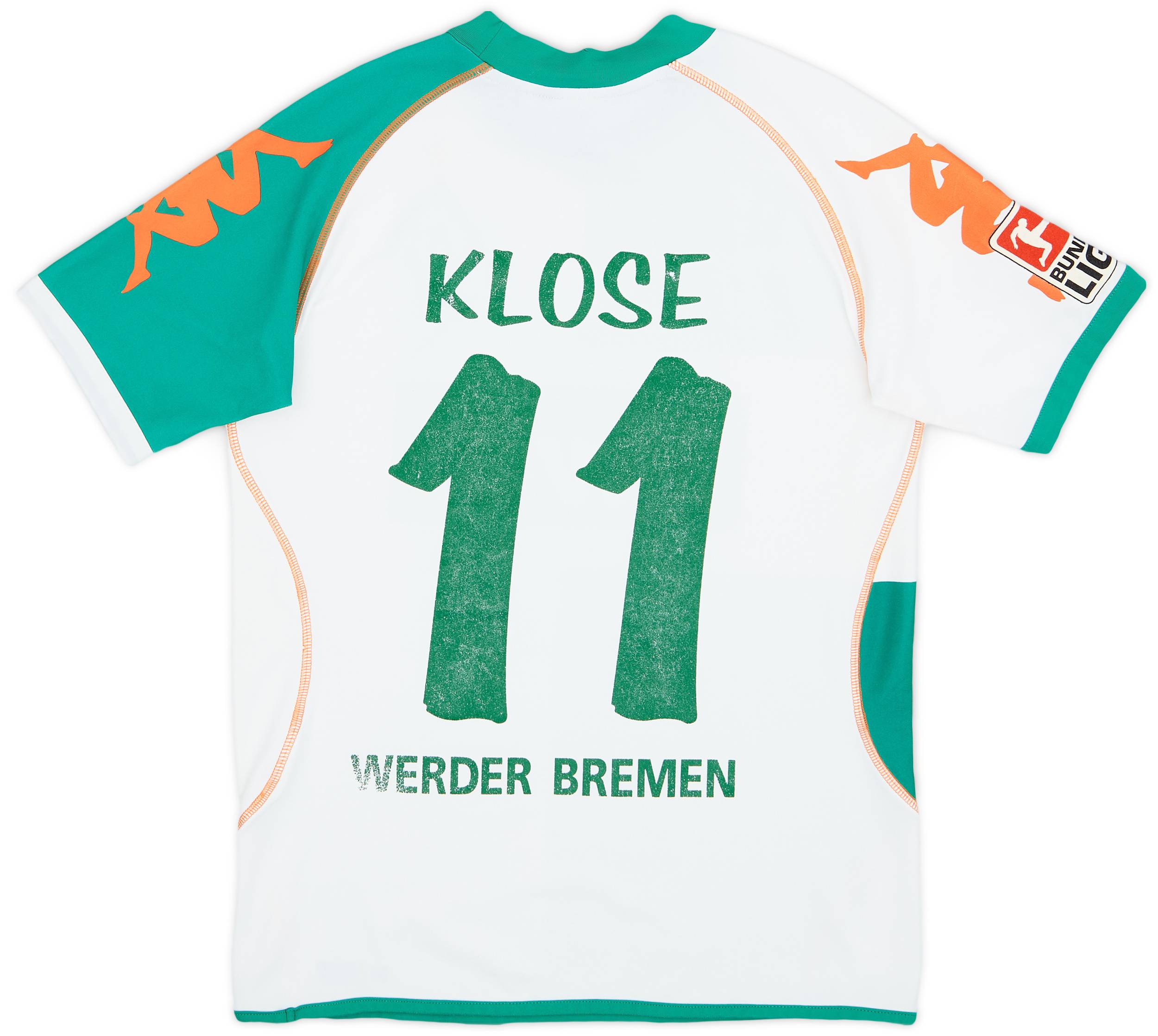 2006-07 Werder Bremen Home Shirt Klose #11 - 6/10 - (S)