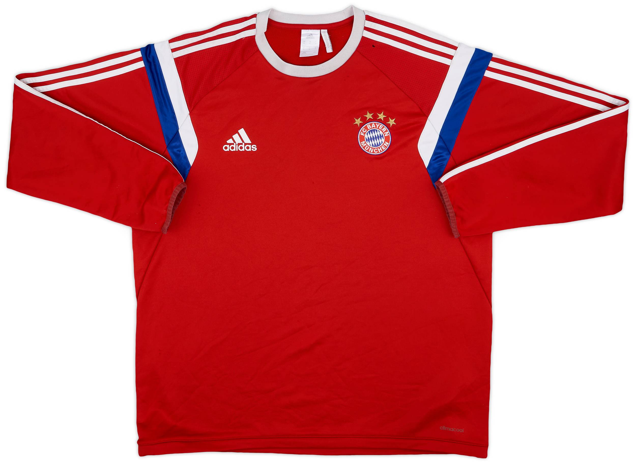 2014-15 Bayern Munich adidas Sweat Top - 5/10 - (XL)