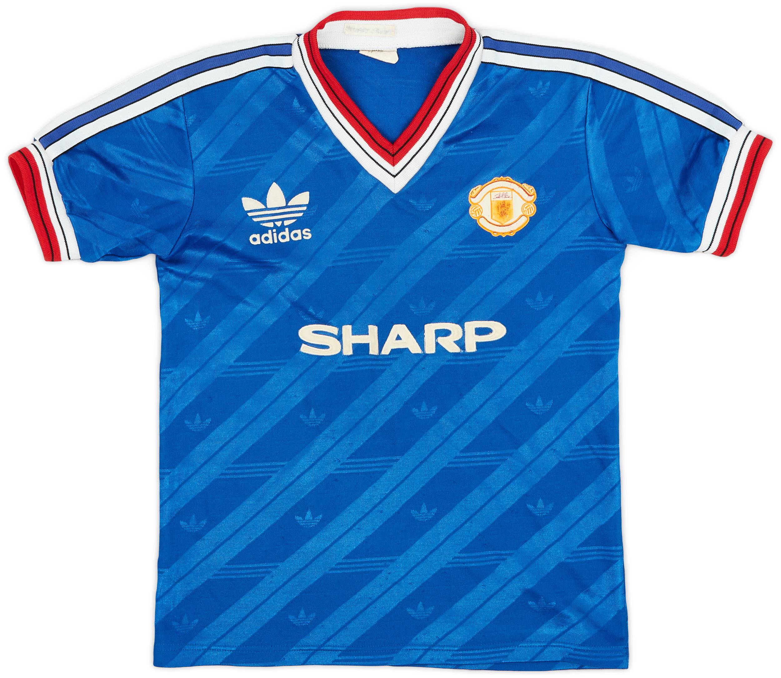 1986-88 Manchester United Third Shirt - 5/10 - (L.Boys)