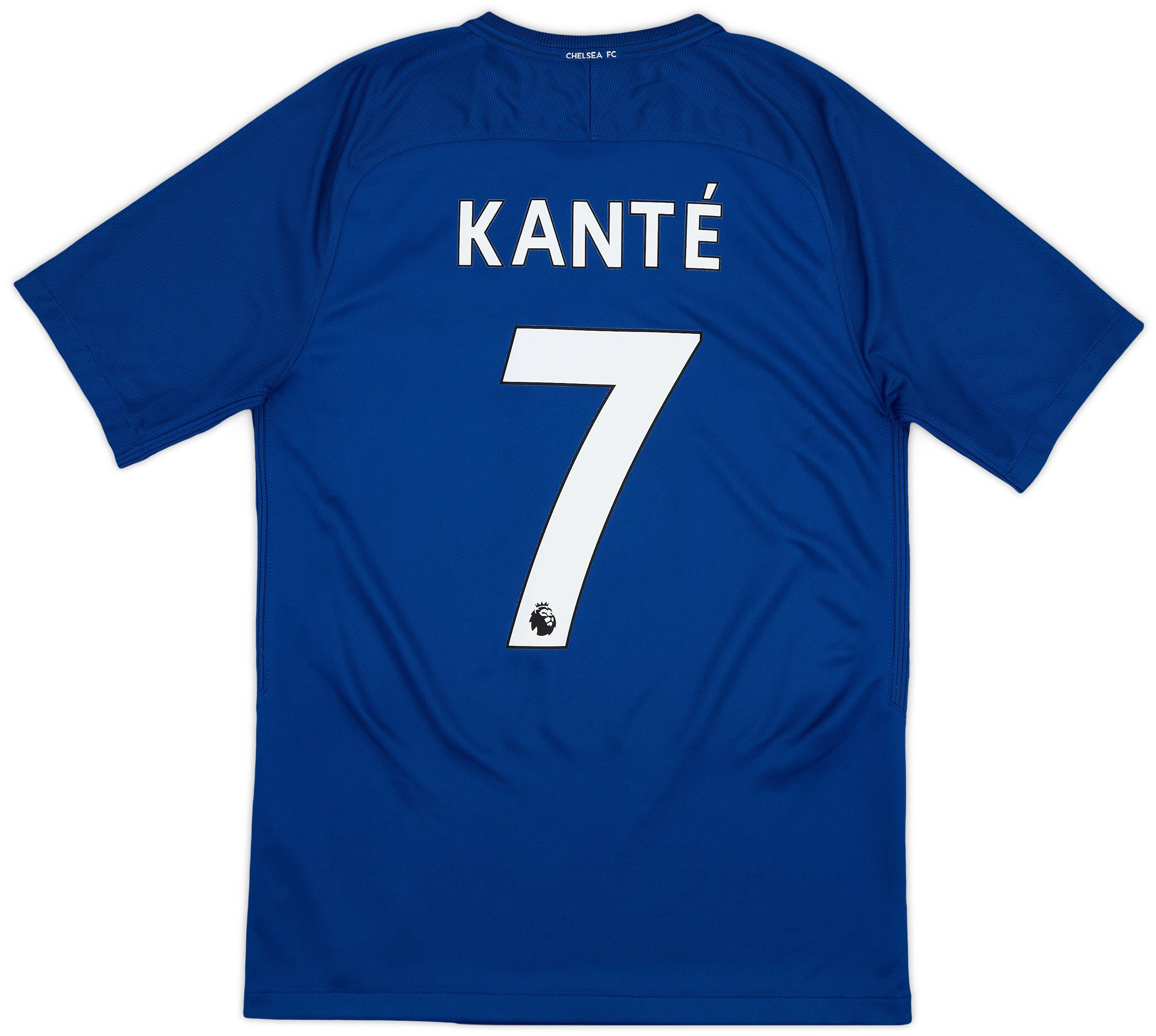 2017-18 Chelsea Home Shirt Kante #7 - 8/10 - (M)