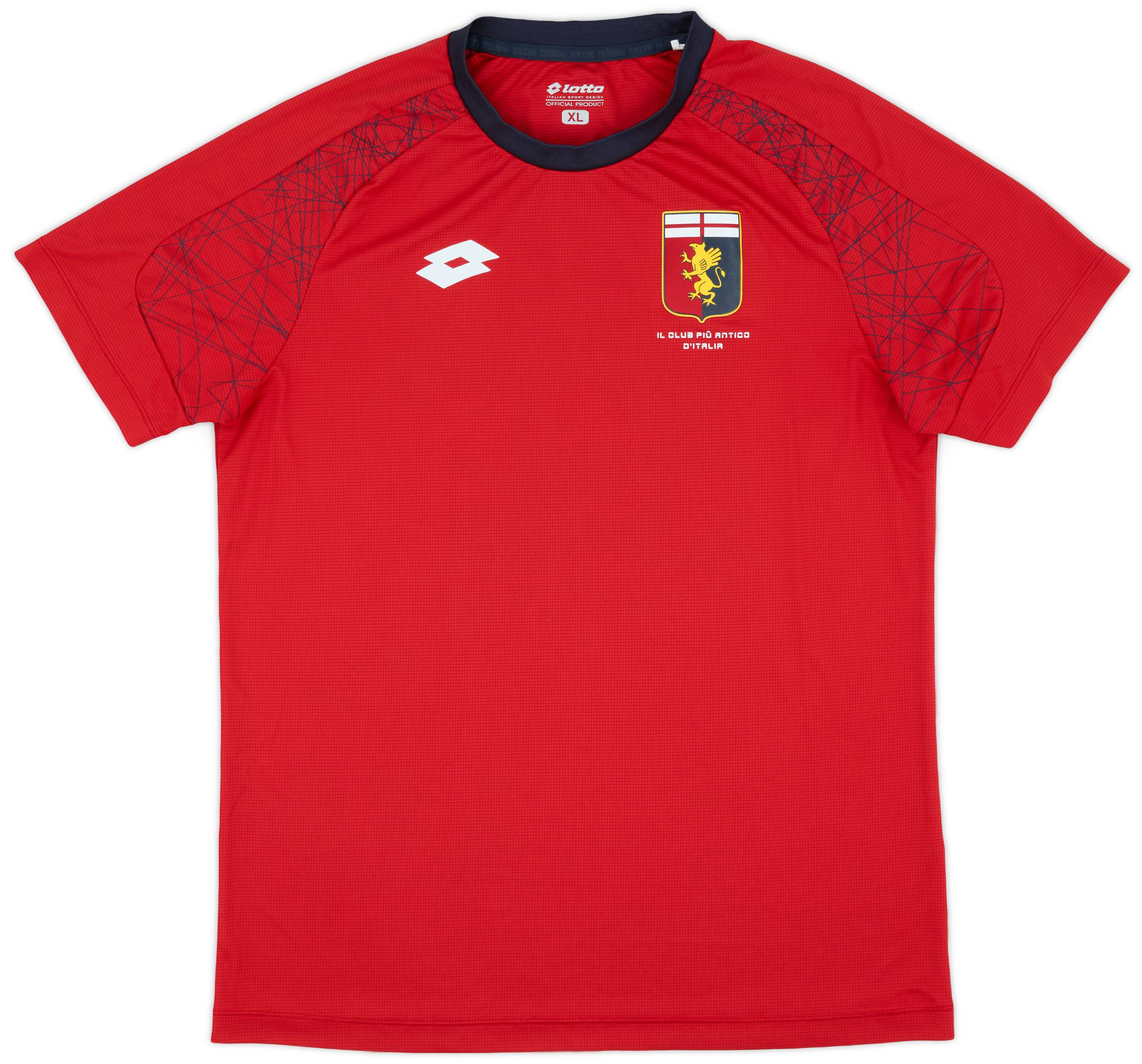 2017-18 Genoa Lotto Training Shirt - 9/10 - (XL)
