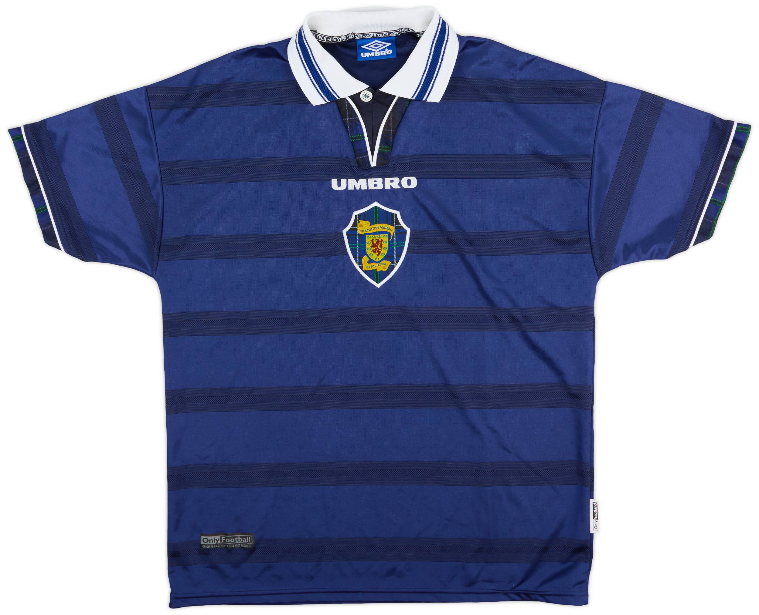 SCOTLAND 1996 1998 HOME FOOTBALL SHIRT SOCCER JERSEY UMBRO